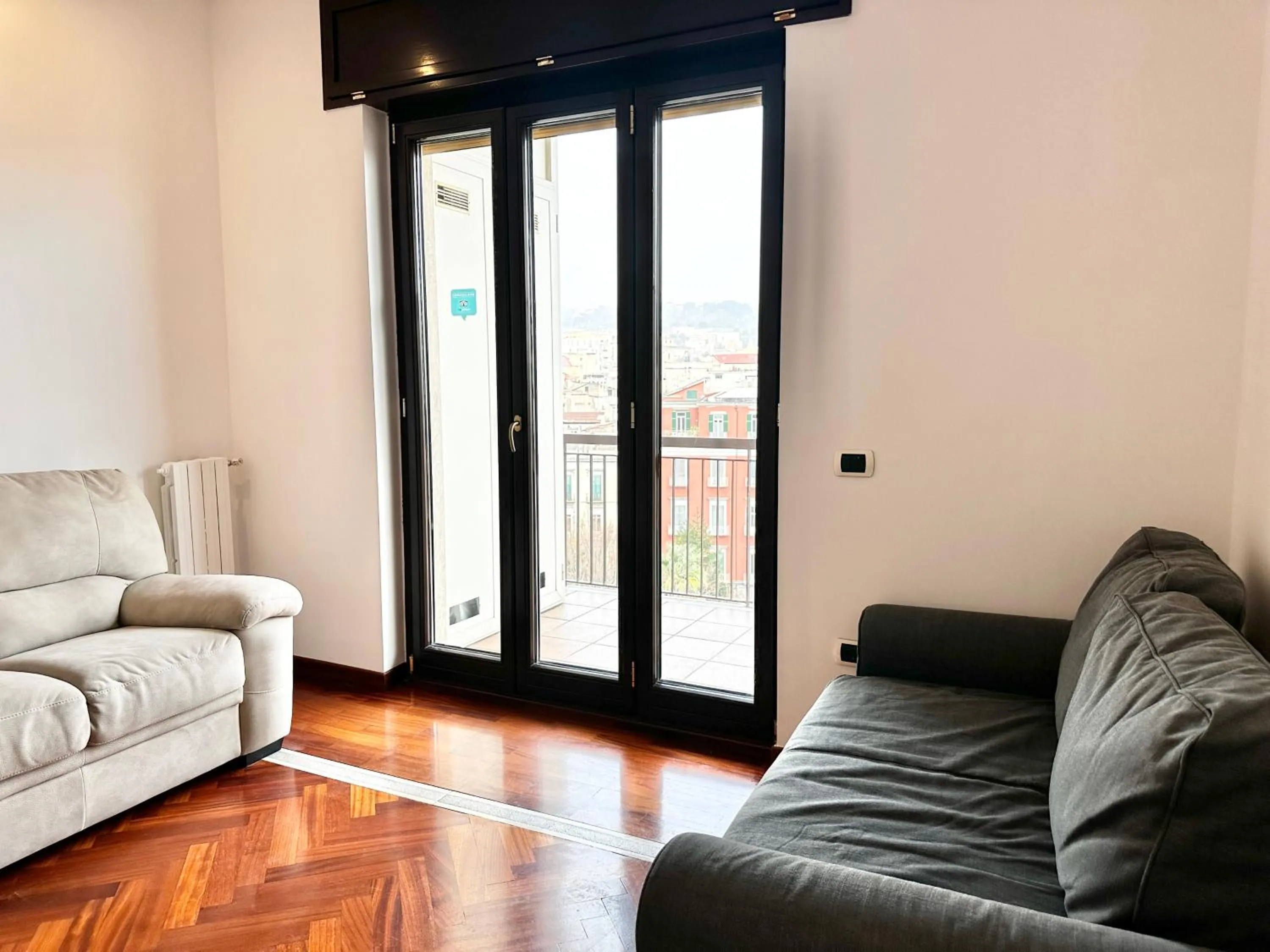 Communal lounge/ TV room in B&B Le Stelle del Museo