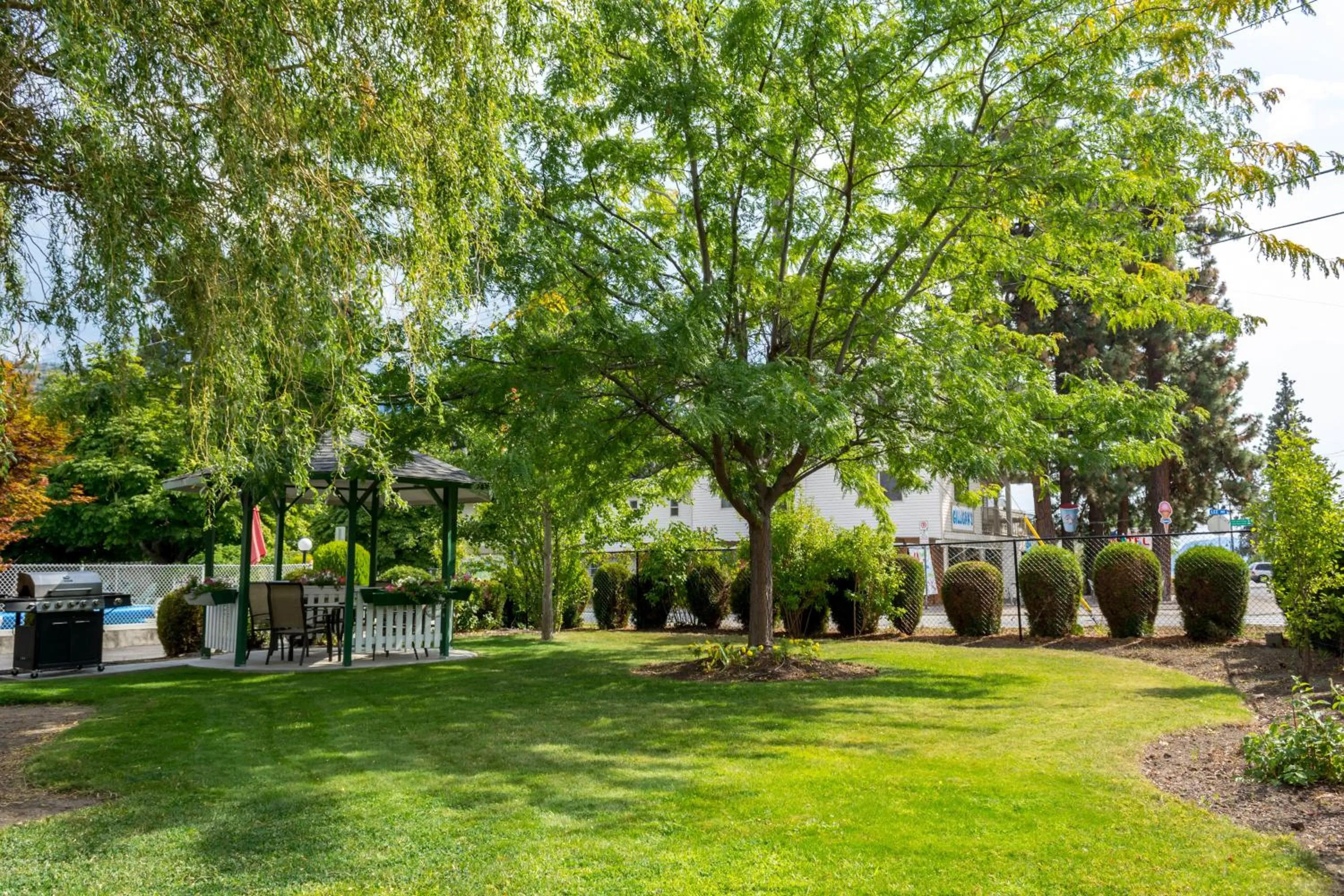 Garden in Traveler's Motel Penticton