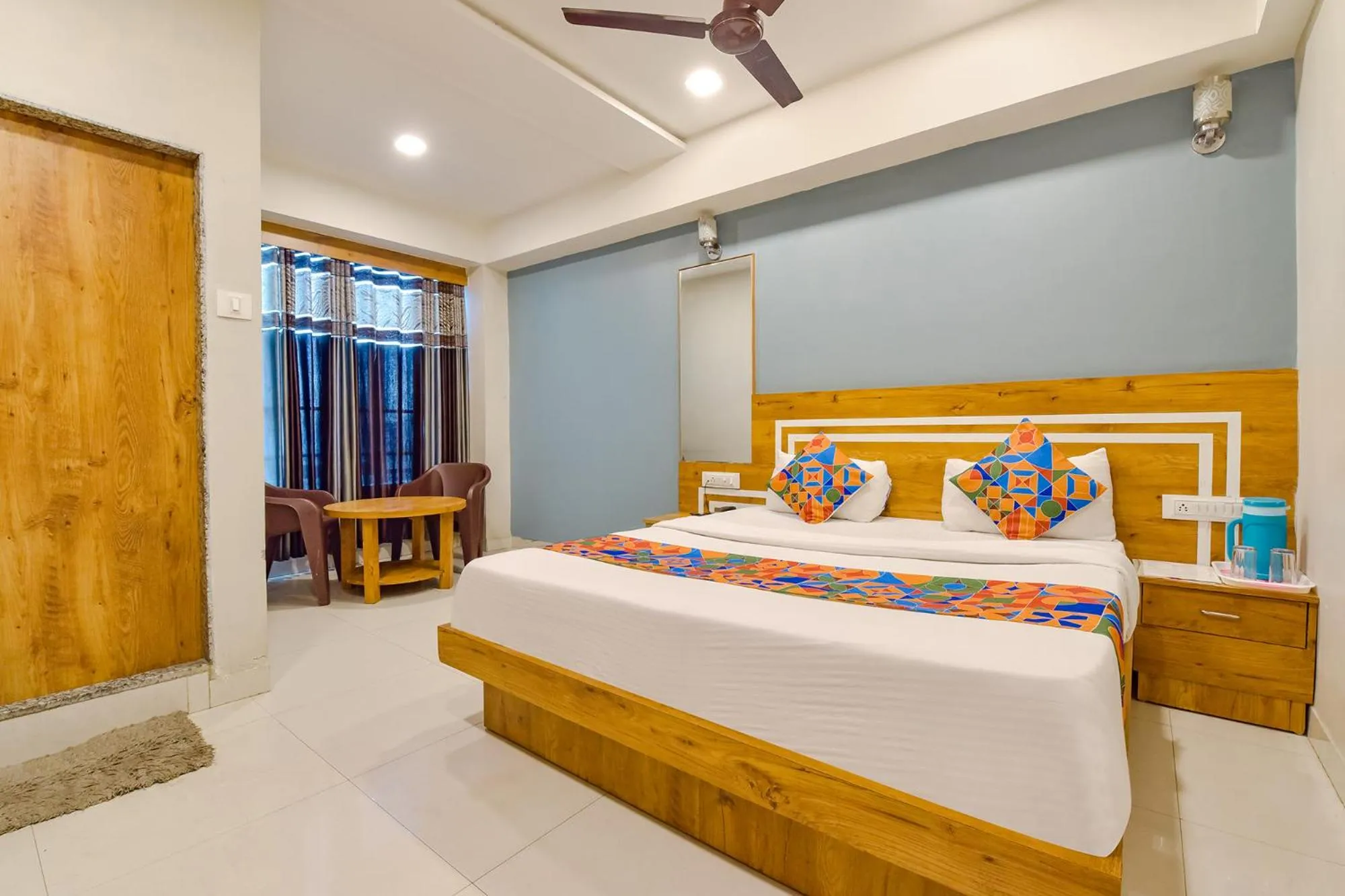 Photo of the whole room, Bed in FabHotel Apollo - Nr Odhav Ring Road