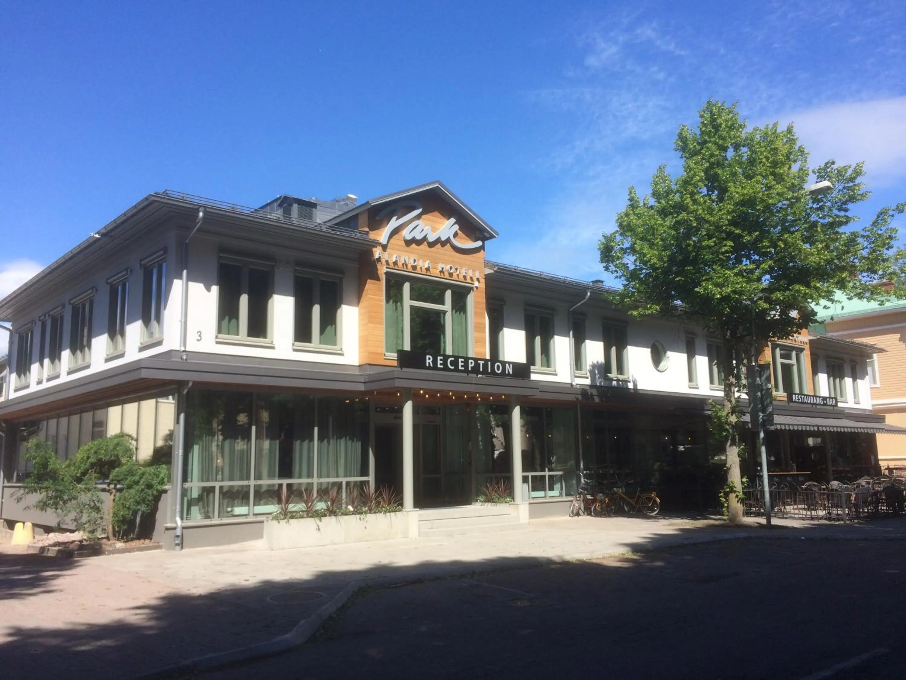 Property building in Park Alandia Hotel