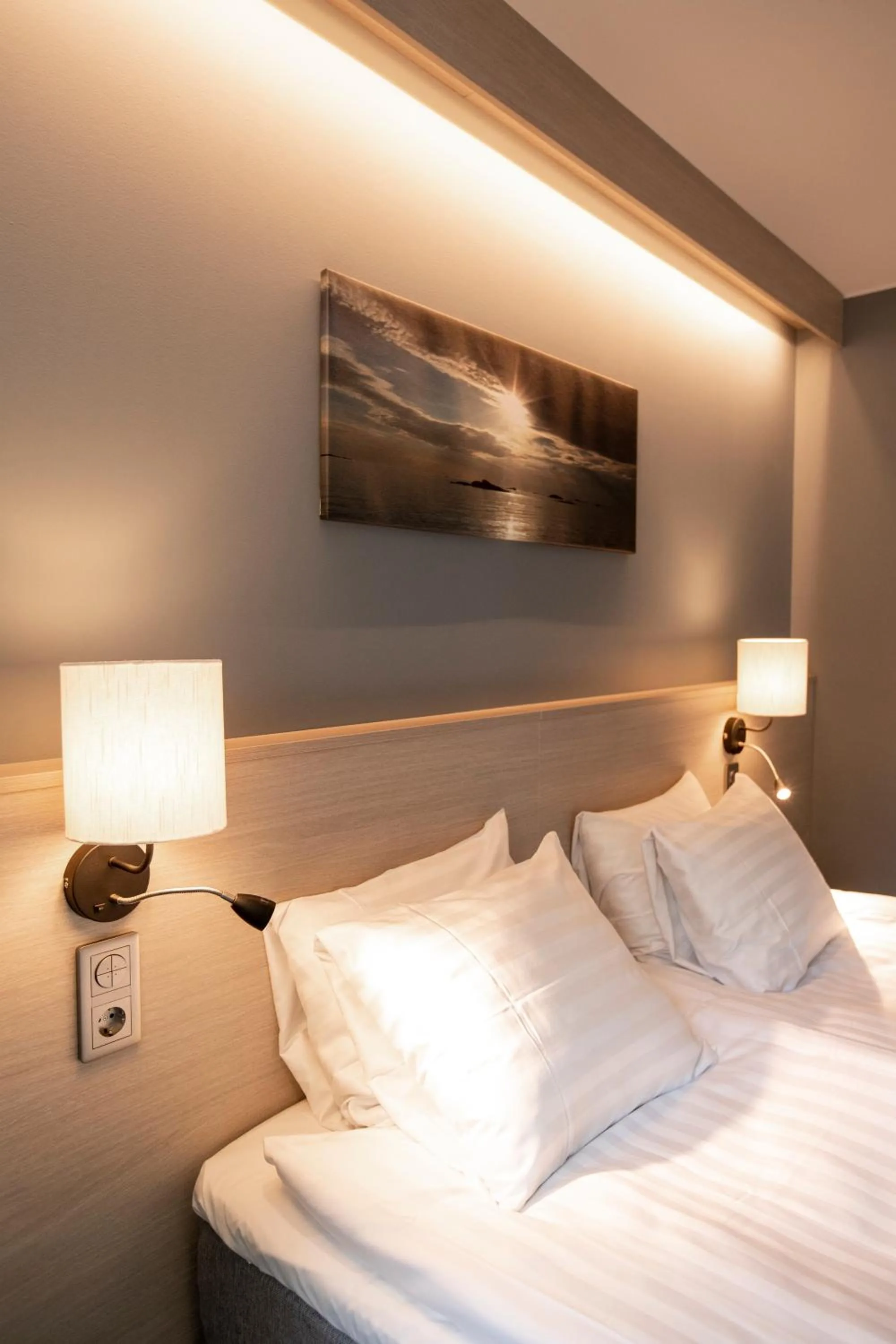 Bedroom, Bed in Park Alandia Hotel