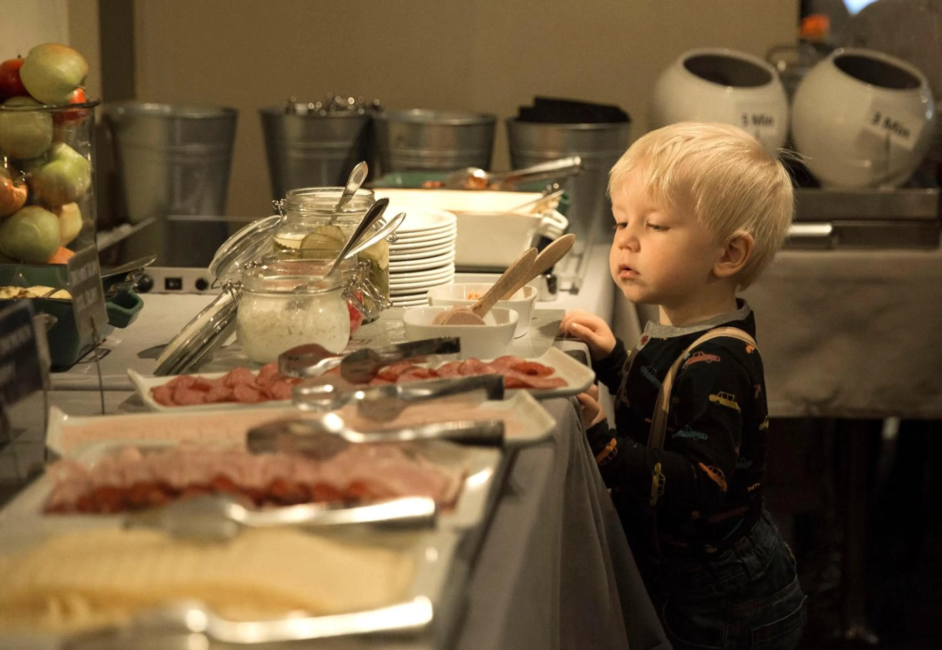 Food close-up in Park Alandia Hotel