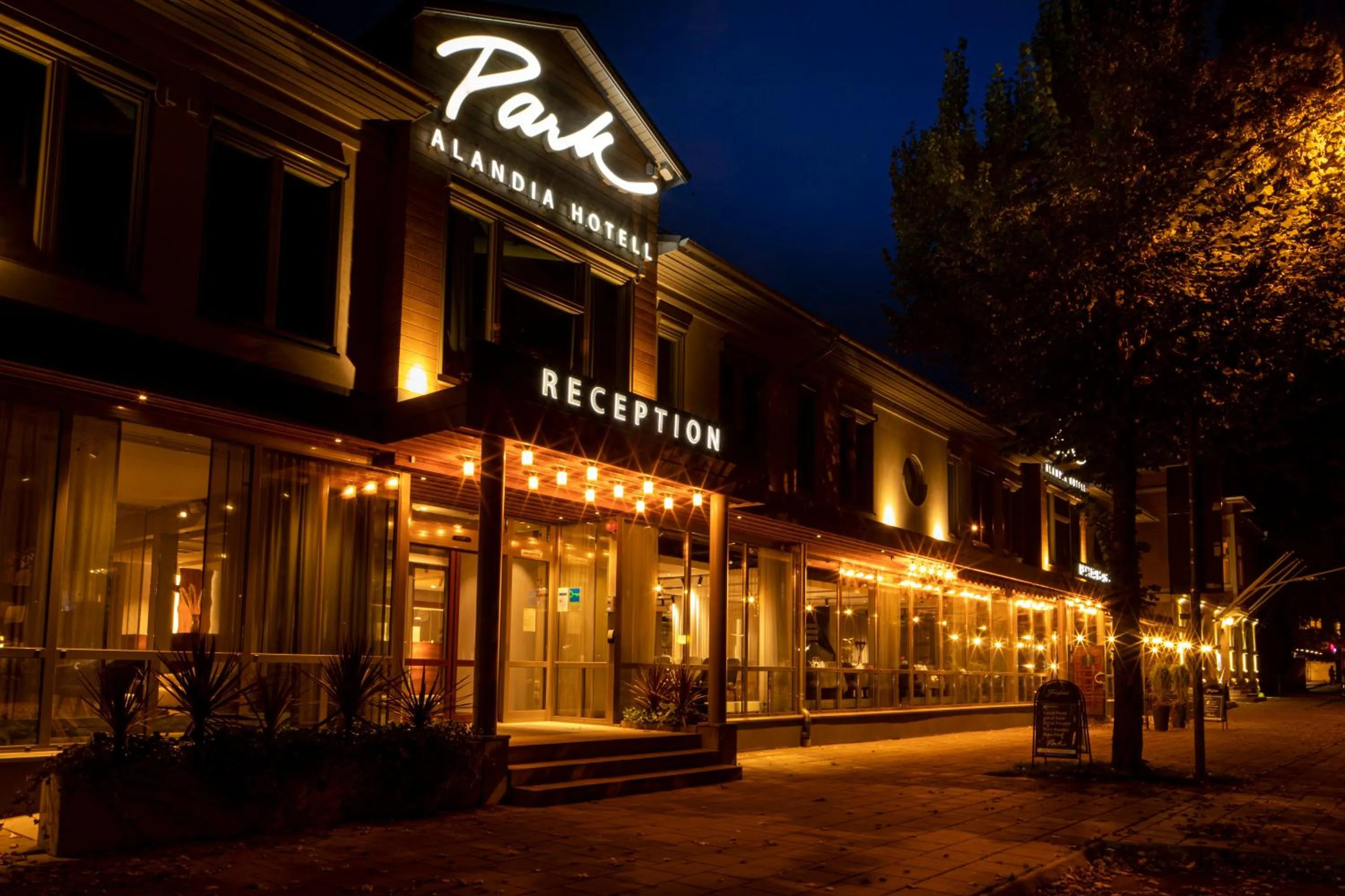 Property logo or sign in Park Alandia Hotel