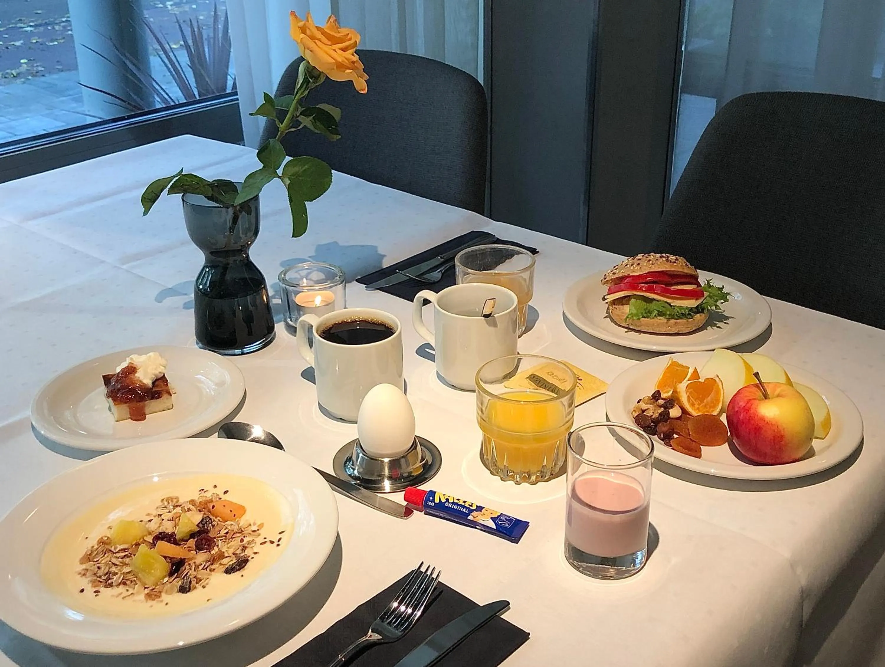 Food and drinks in Park Alandia Hotel