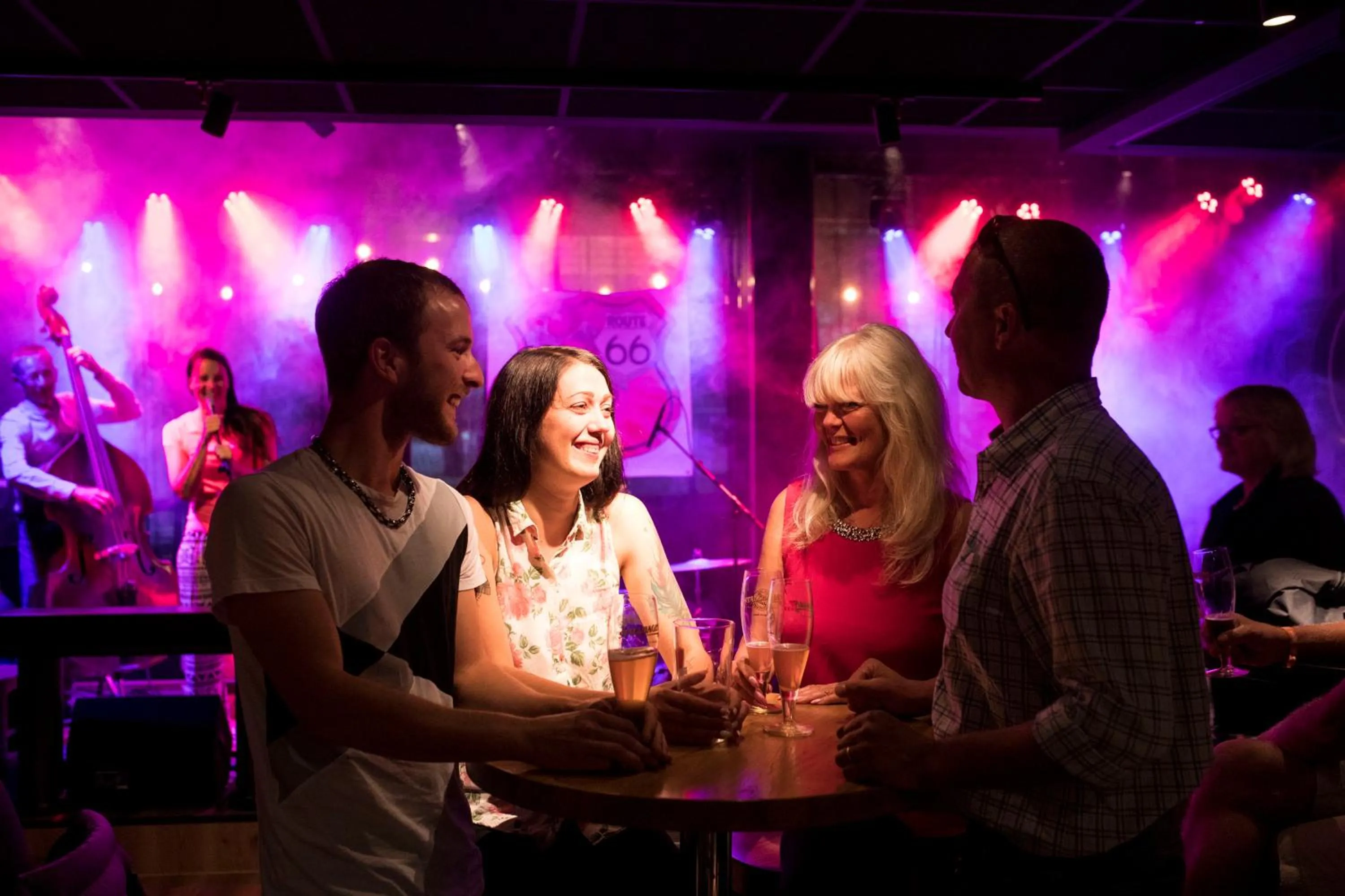 Evening entertainment in Park Alandia Hotel