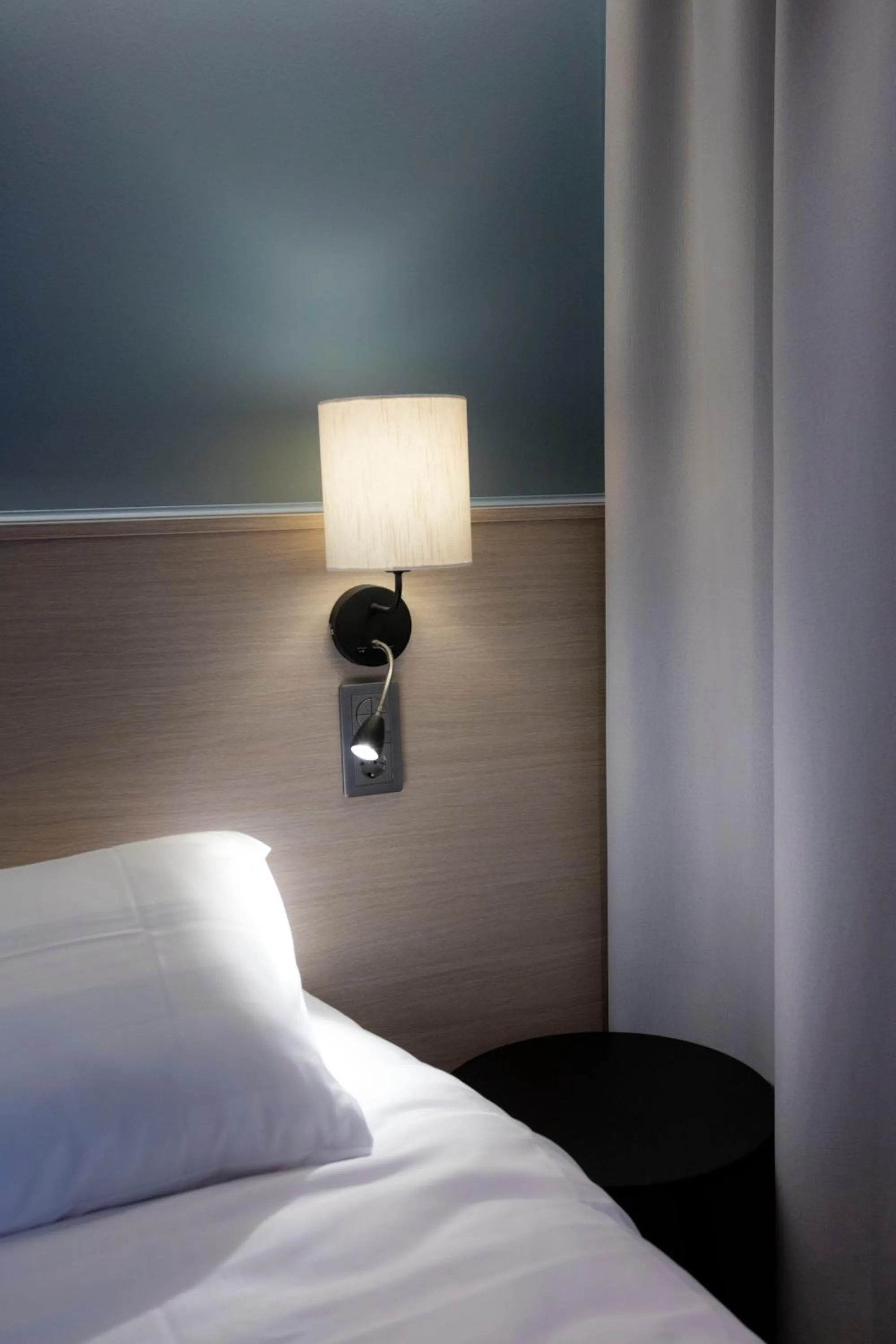 Decorative detail, Bed in Park Alandia Hotel