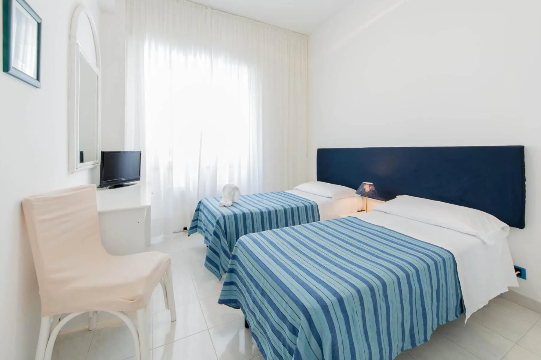 Bed in Hotel Panorama