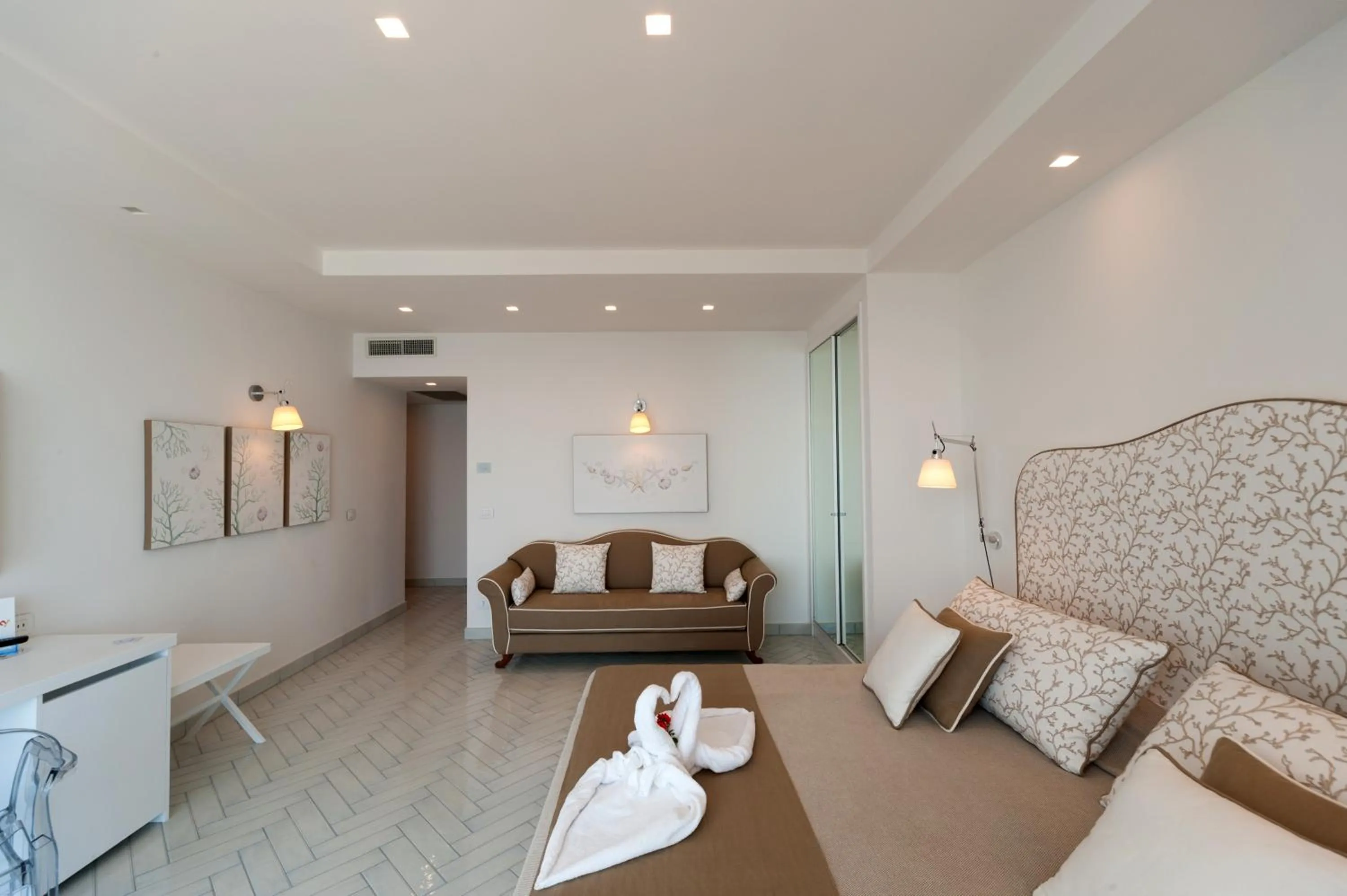 Bed in Hotel Panorama