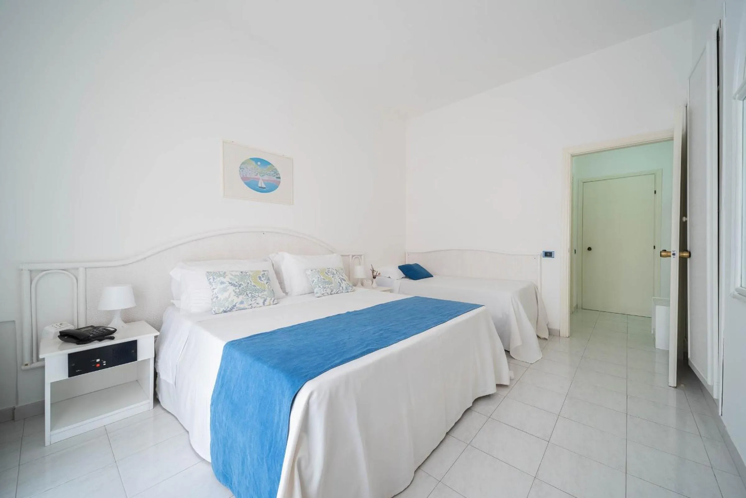 Bed in Hotel Panorama