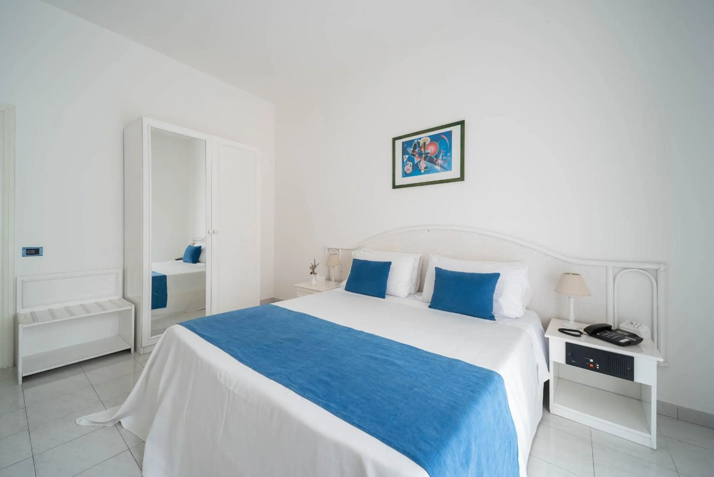 Bed in Hotel Panorama