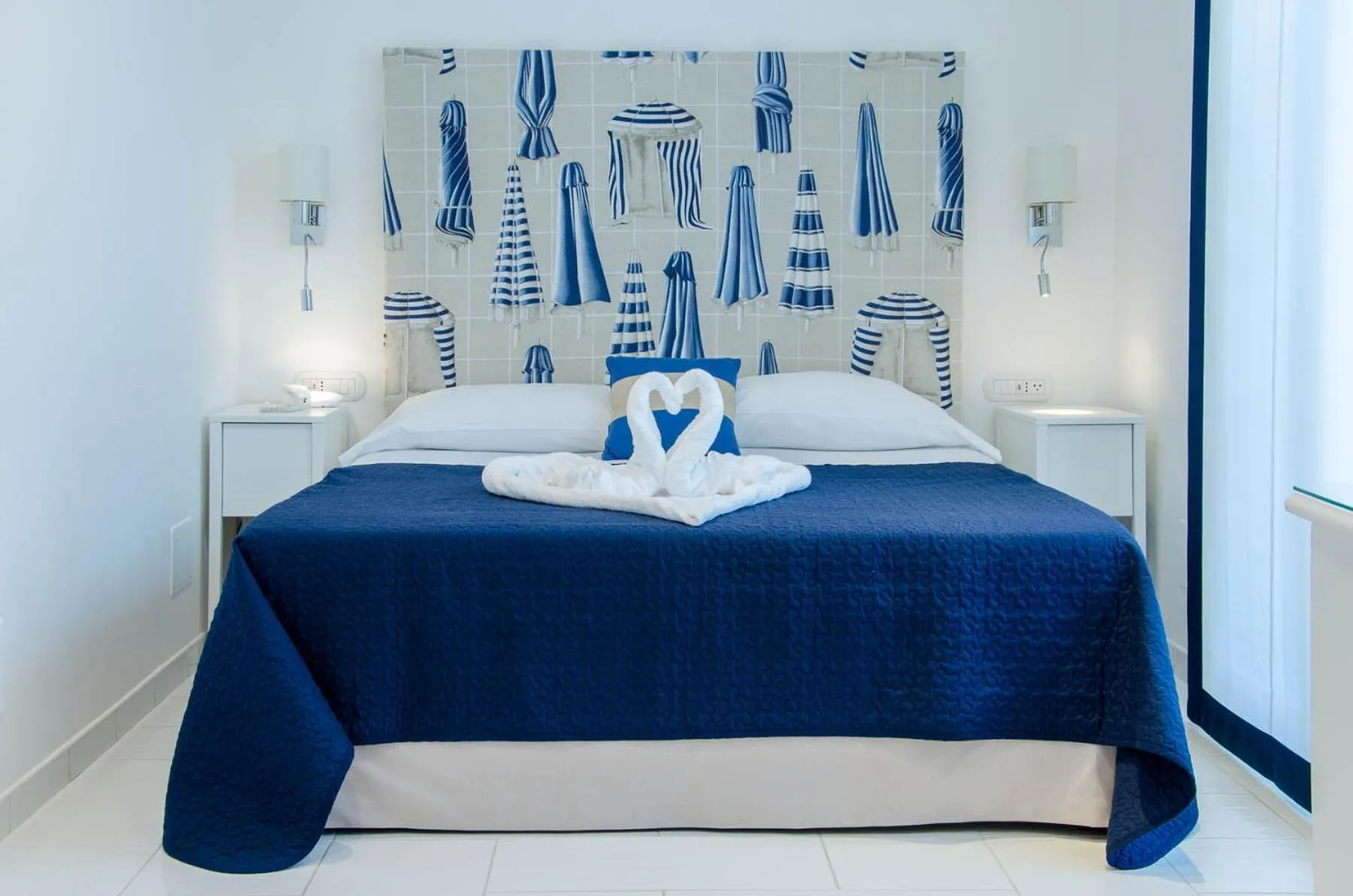 Bed in Hotel Panorama