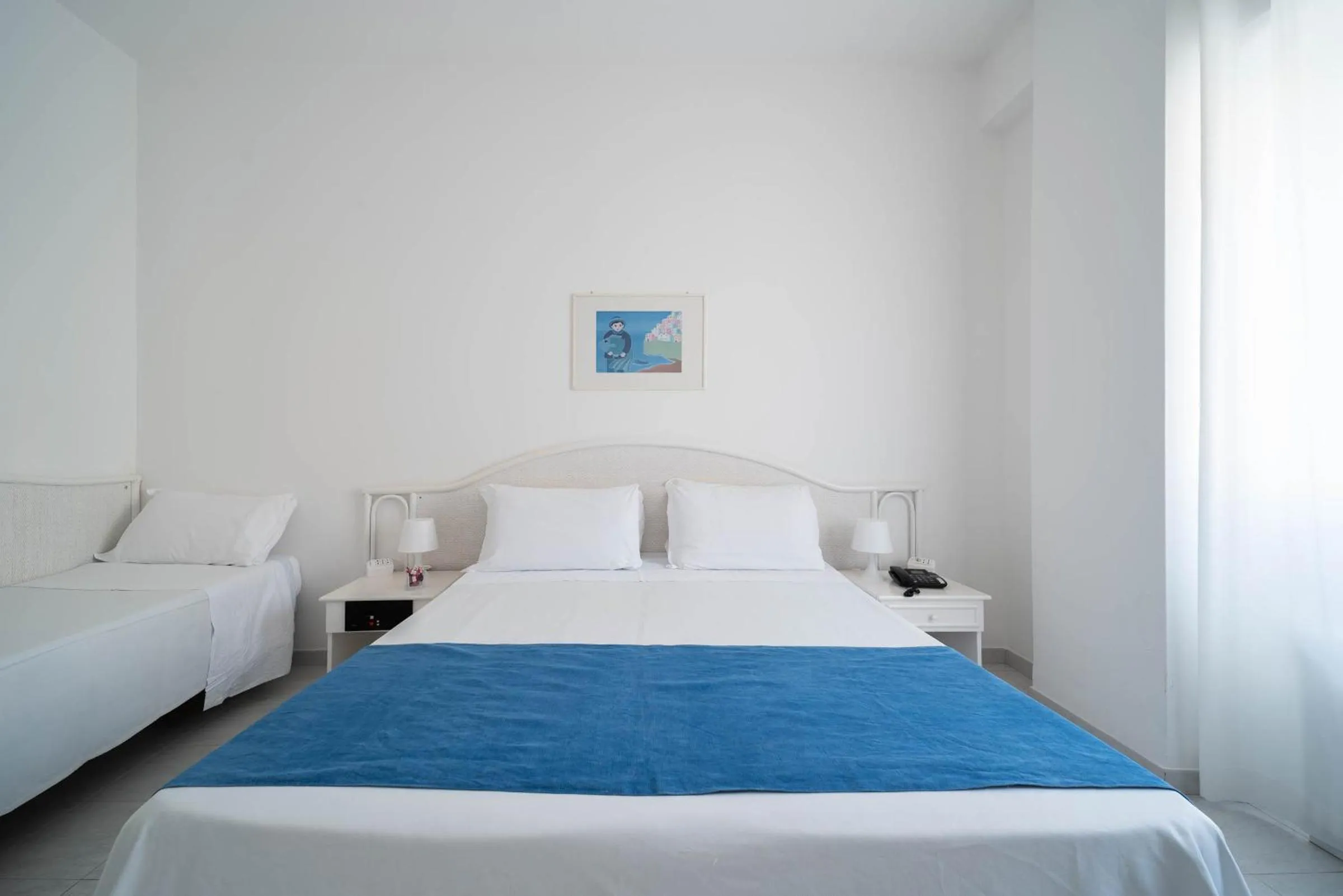 Bed in Hotel Panorama