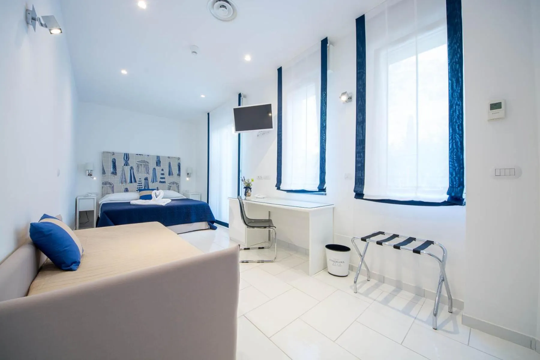 Bed in Hotel Panorama