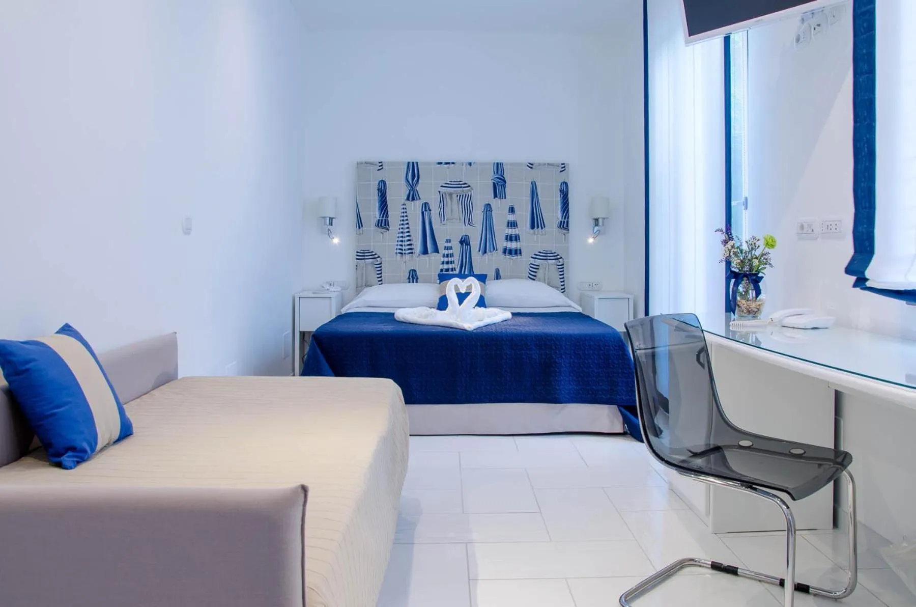 Bed in Hotel Panorama