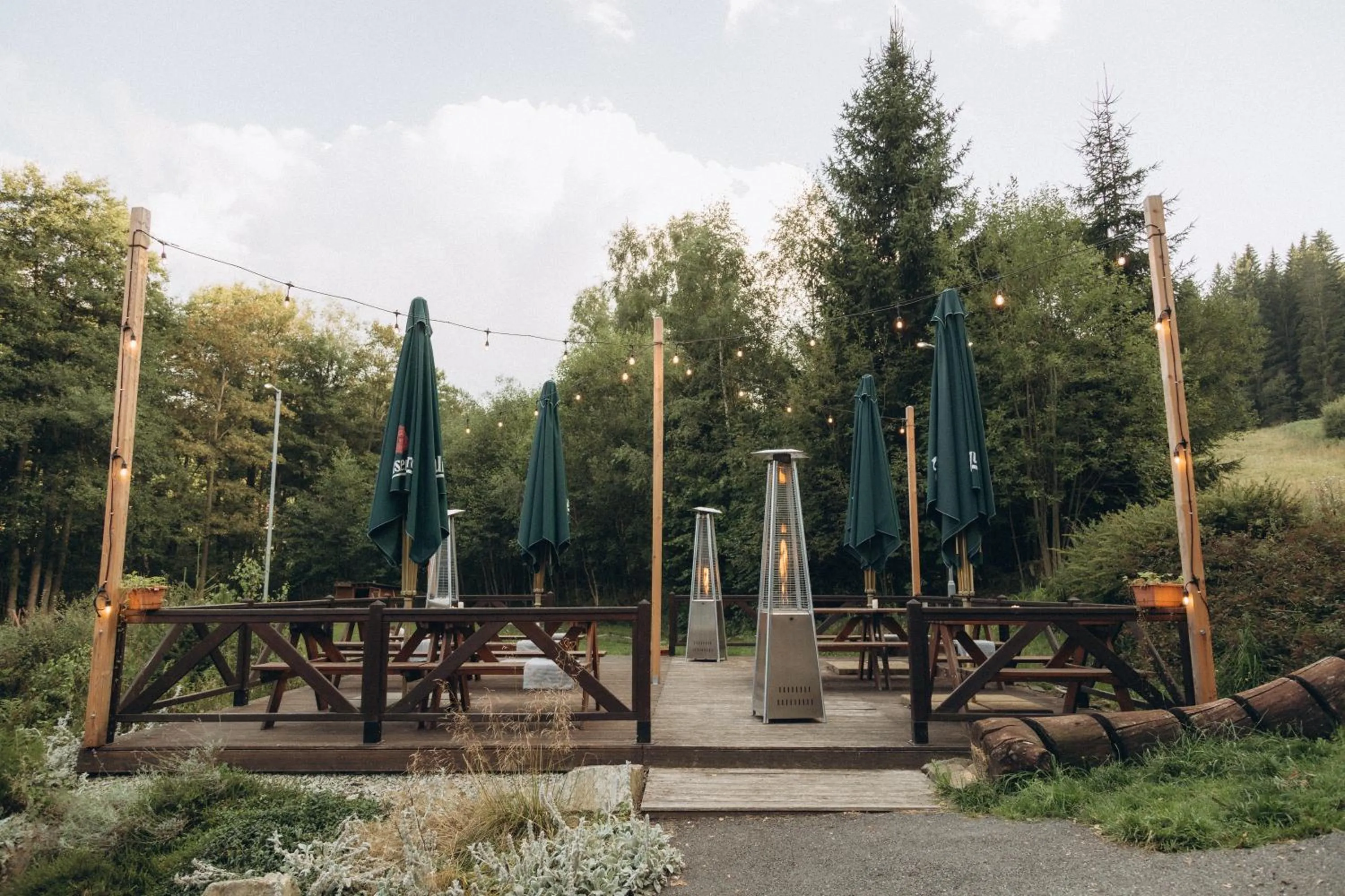 Balcony/Terrace in Horský Hotel Dobrá Chata