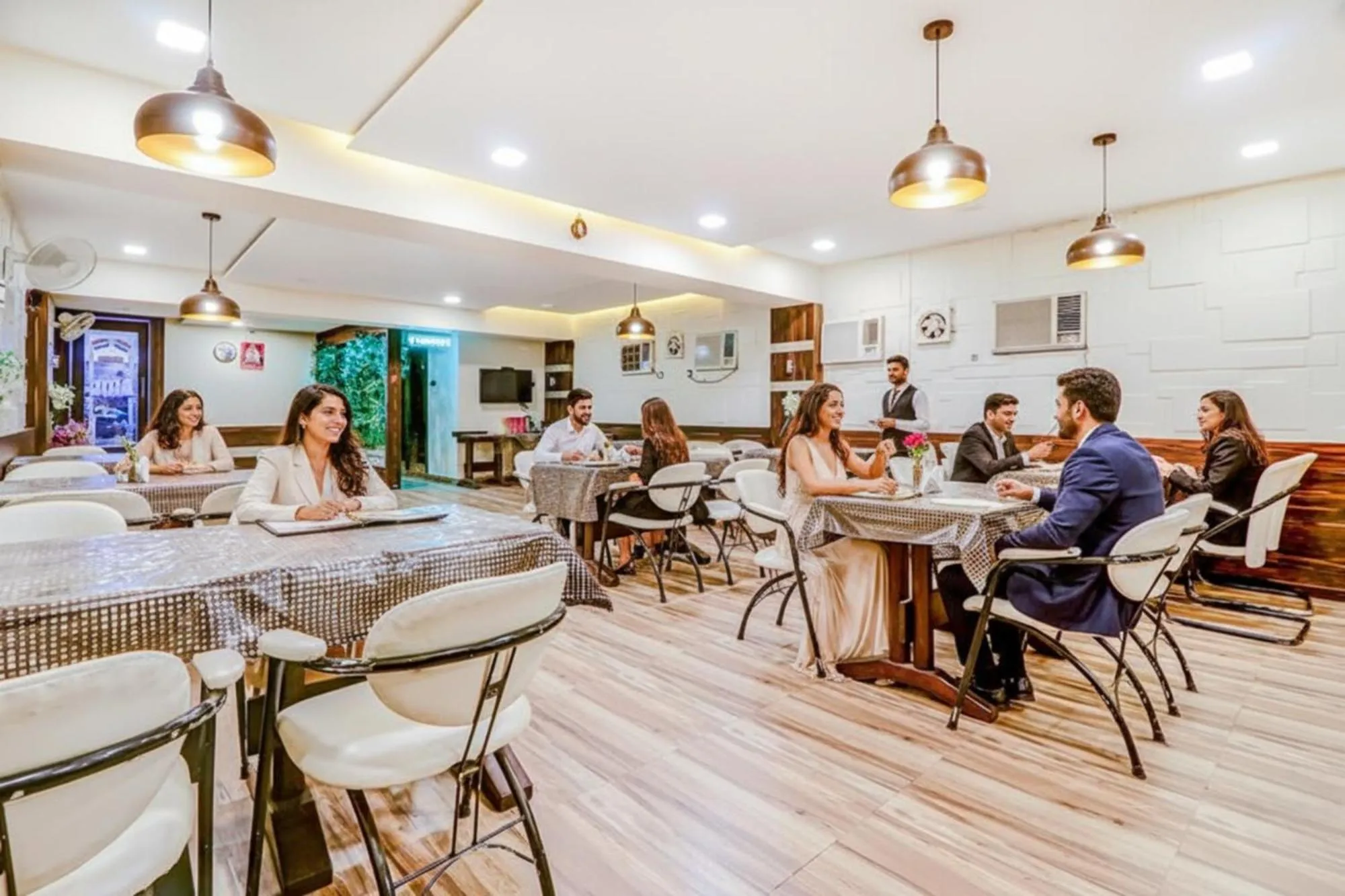 Restaurant/places to eat in FabHotel Anandam