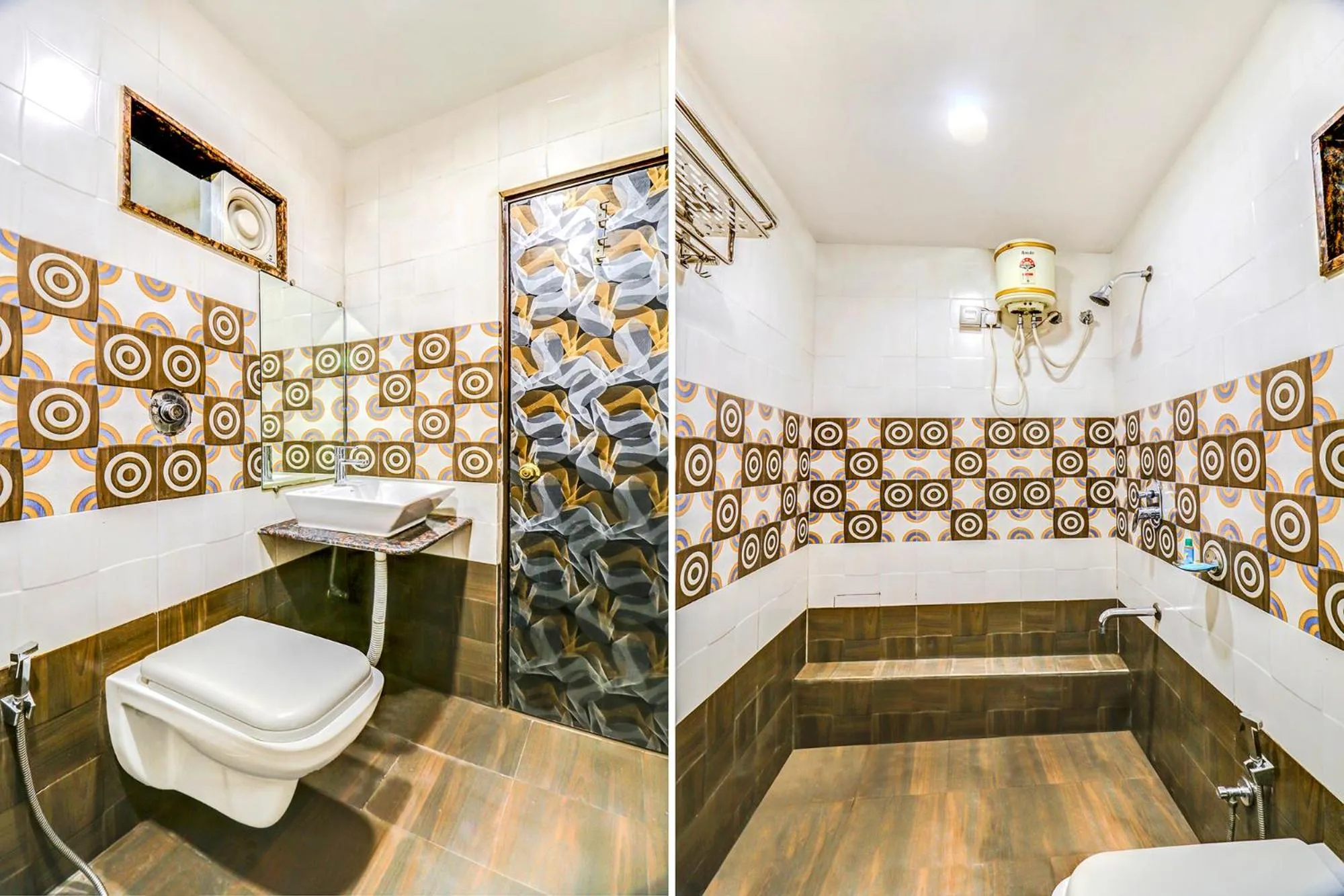 Bathroom in FabHotel Anandam
