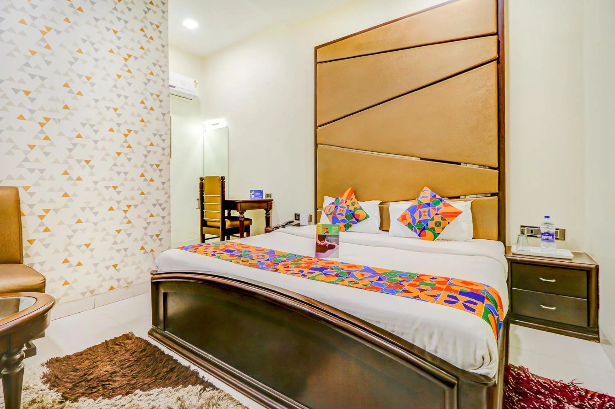Bedroom, Bed in FabHotel Anandam