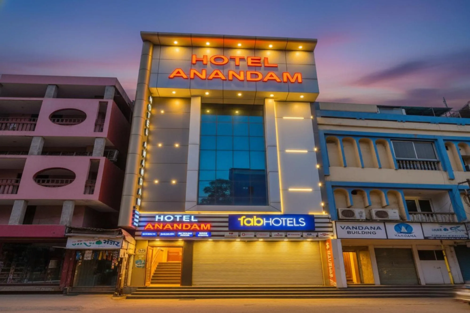 Property building in FabHotel Anandam