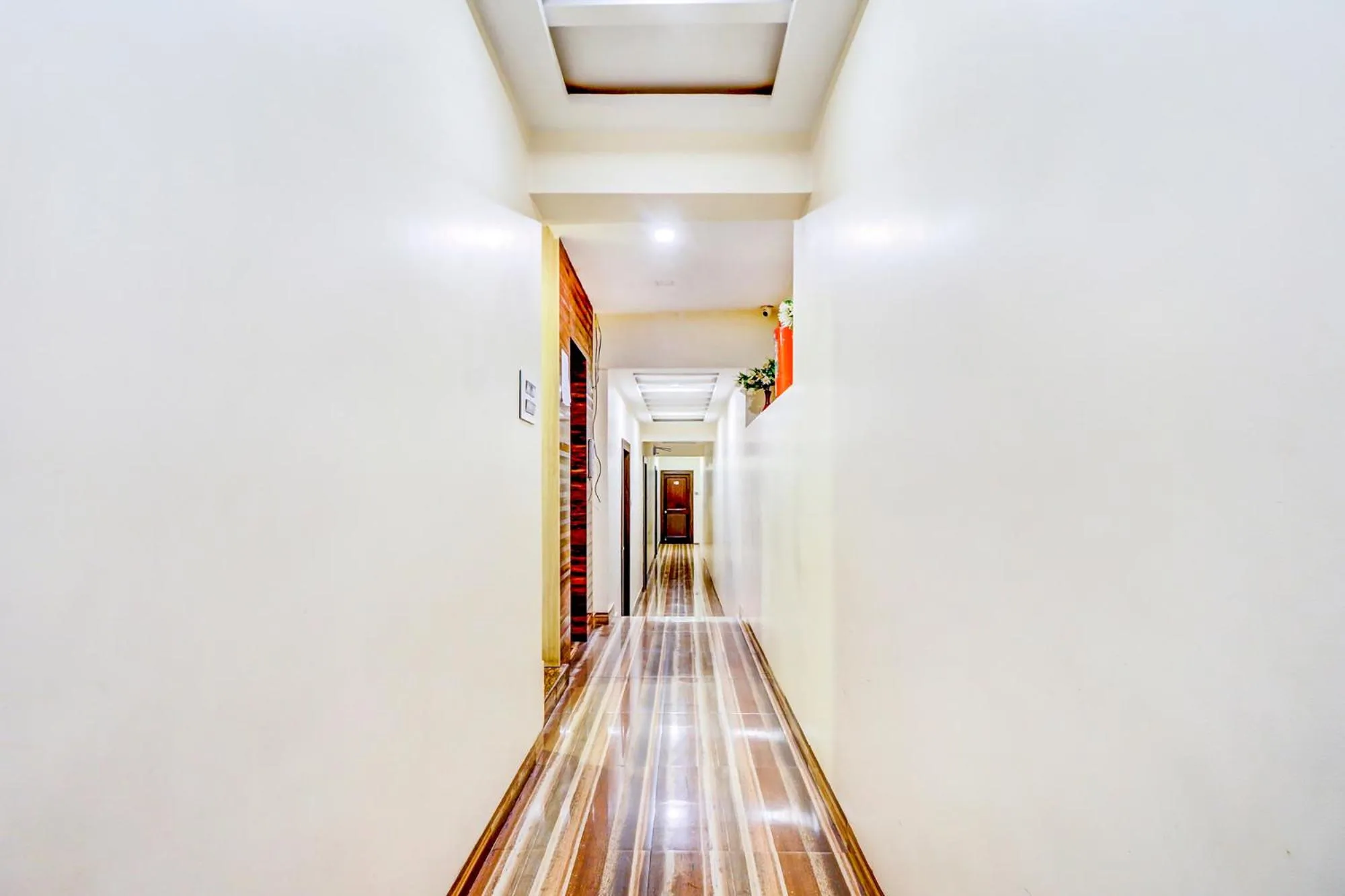 Lobby or reception in FabHotel Anandam