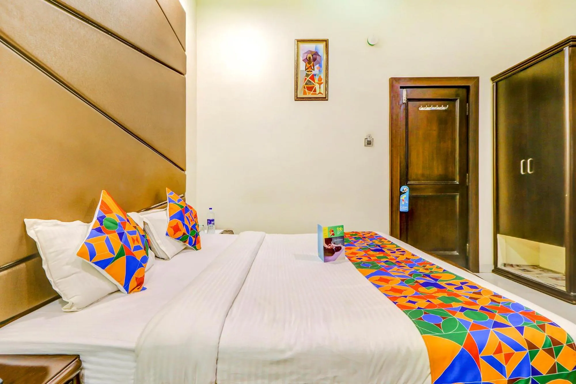 Bedroom, Bed in FabHotel Anandam