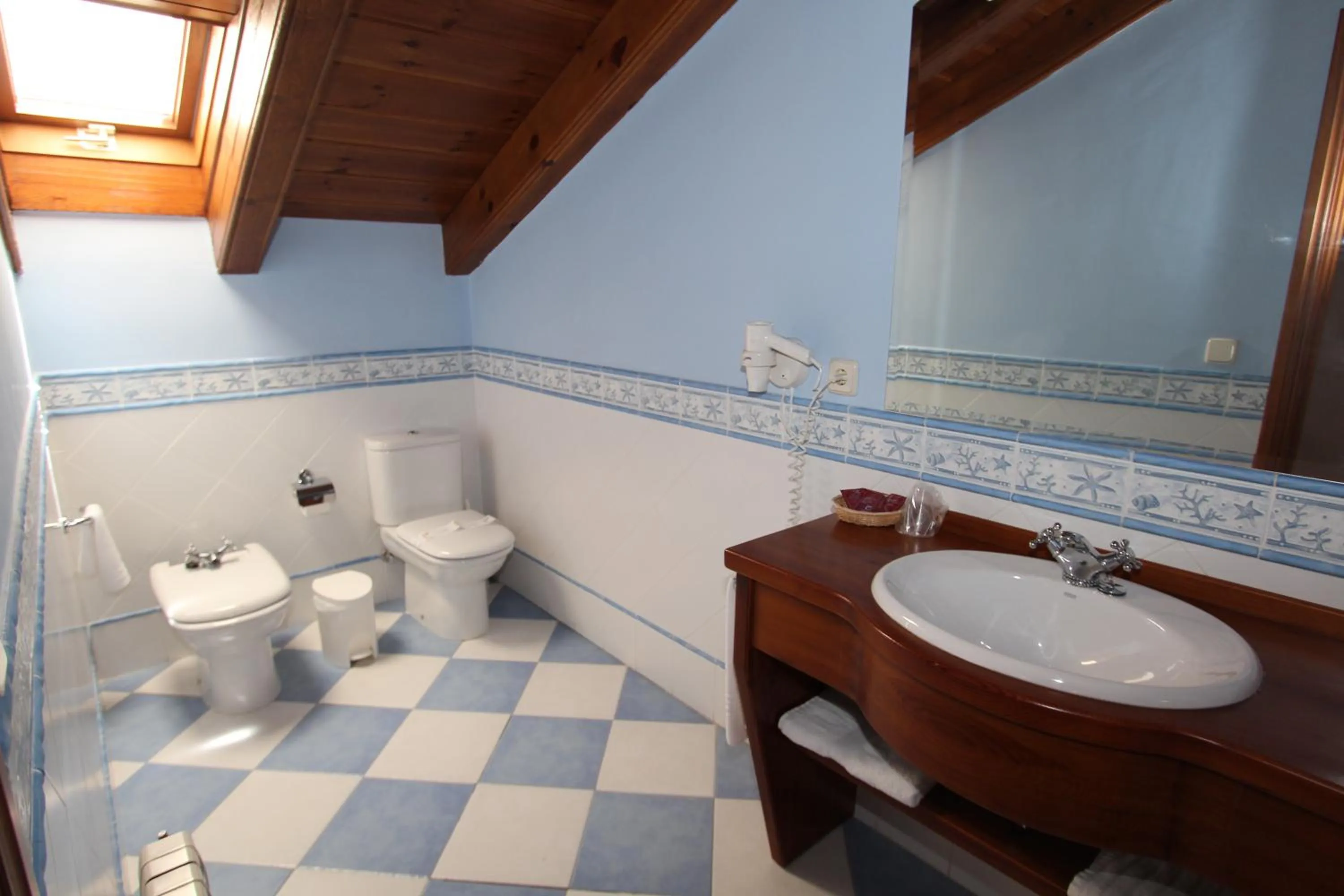 Bathroom in Hotel Puerta Sepúlveda