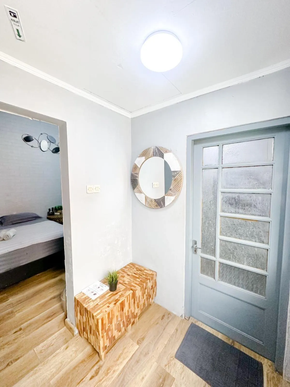 Bathroom, Bed in Otu Hostel By Ostic