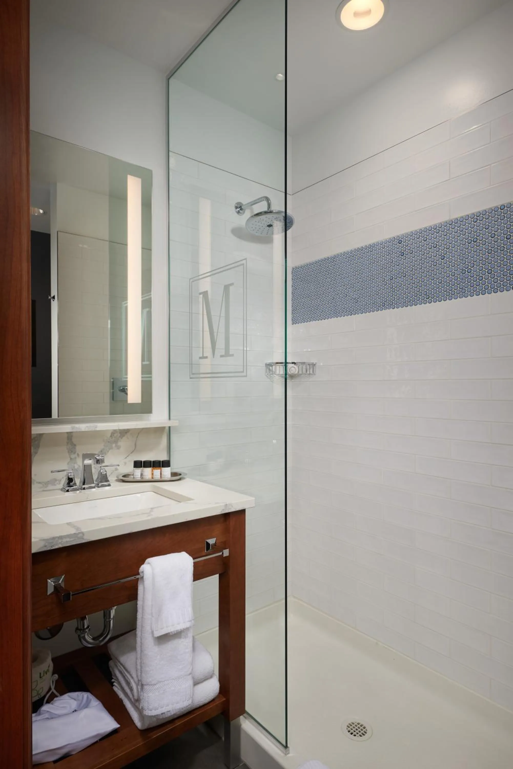 Bathroom in The Merrill Hotel & Conference Center, Muscatine, a Tribute Portfolio Hotel