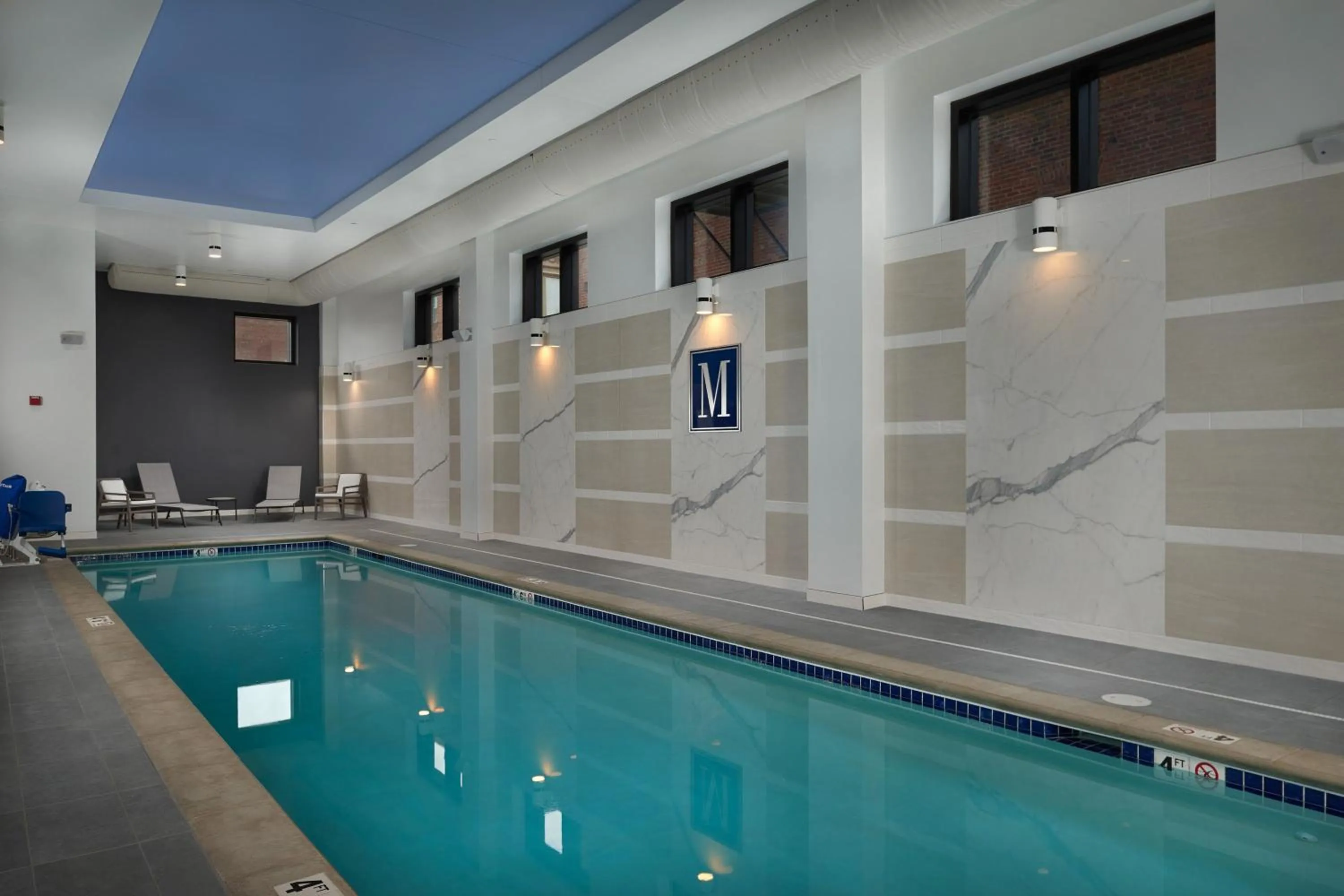 Swimming pool in The Merrill Hotel & Conference Center, Muscatine, a Tribute Portfolio Hotel