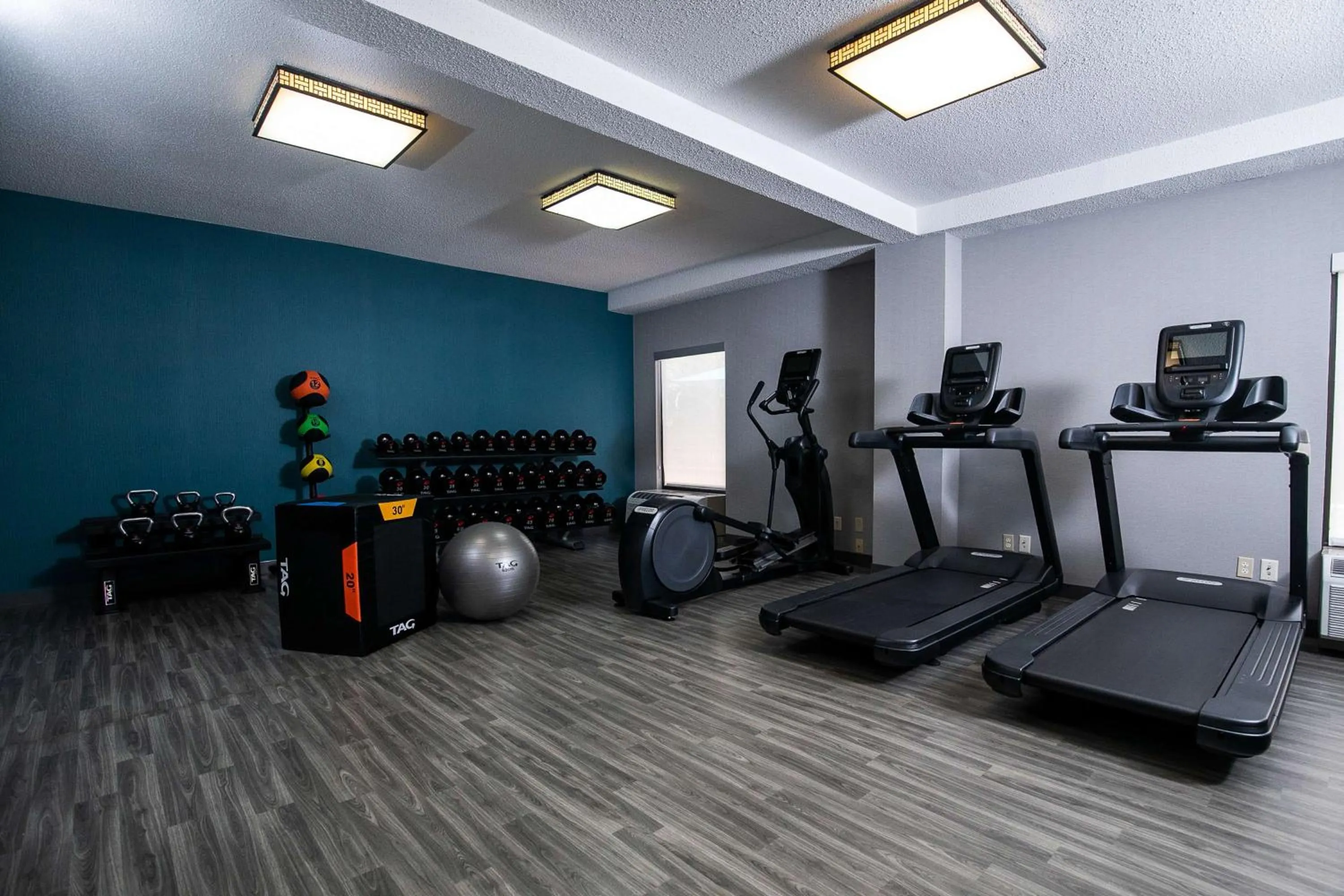 Fitness centre/facilities in Hampton Inn Pickwick Dam-At Shiloh Falls
