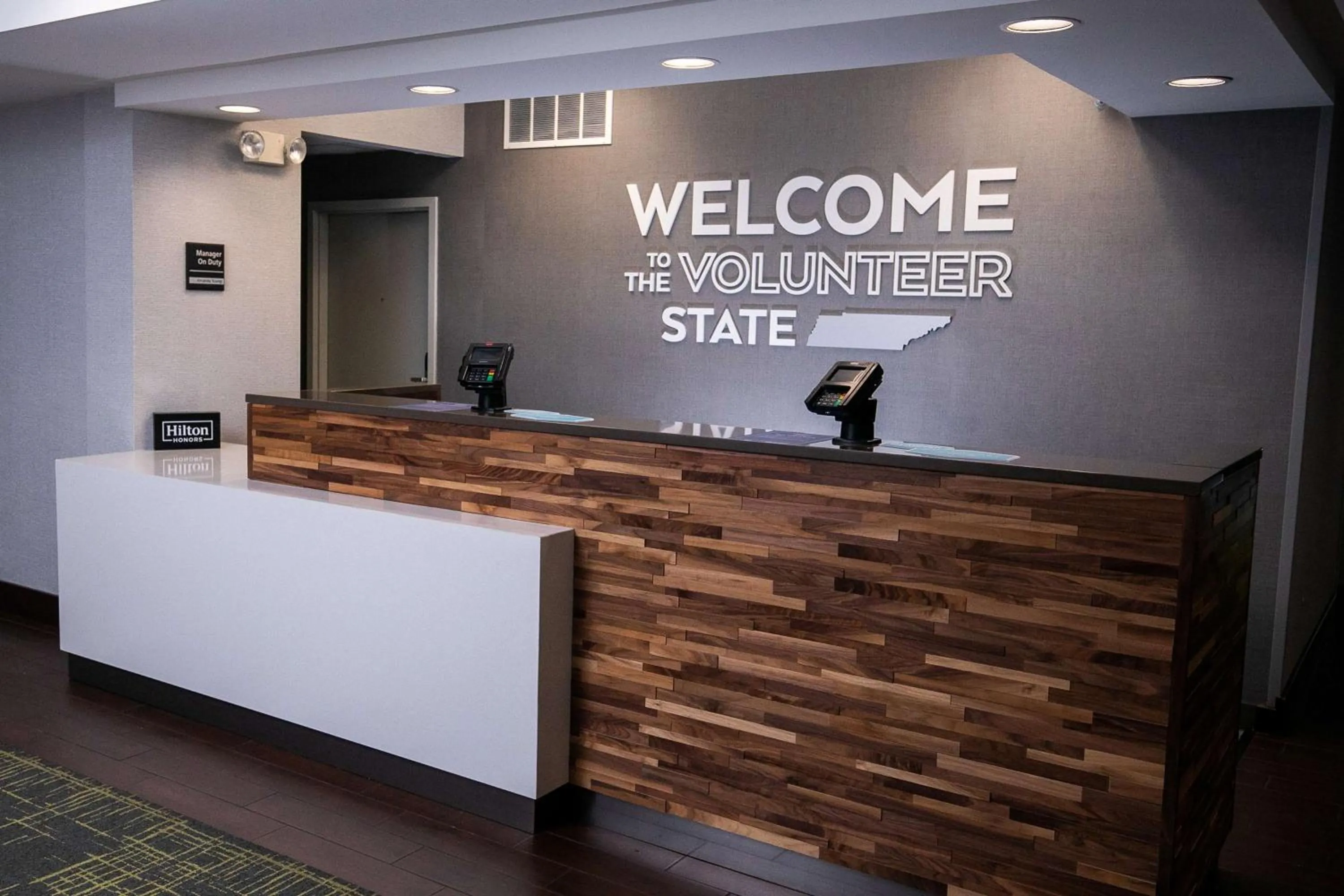 Lobby or reception in Hampton Inn Pickwick Dam-At Shiloh Falls