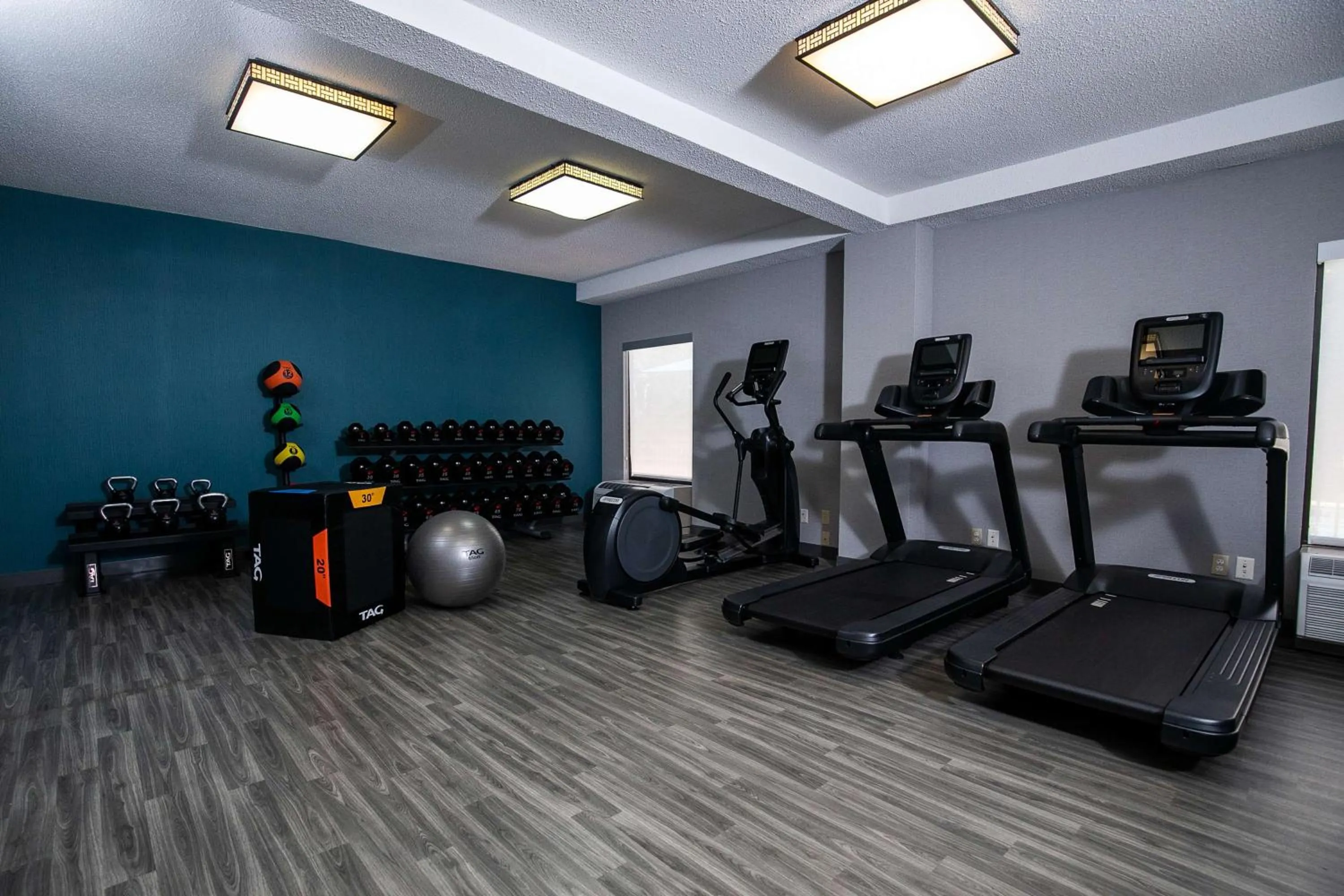 Fitness centre/facilities in Hampton Inn Pickwick Dam-At Shiloh Falls