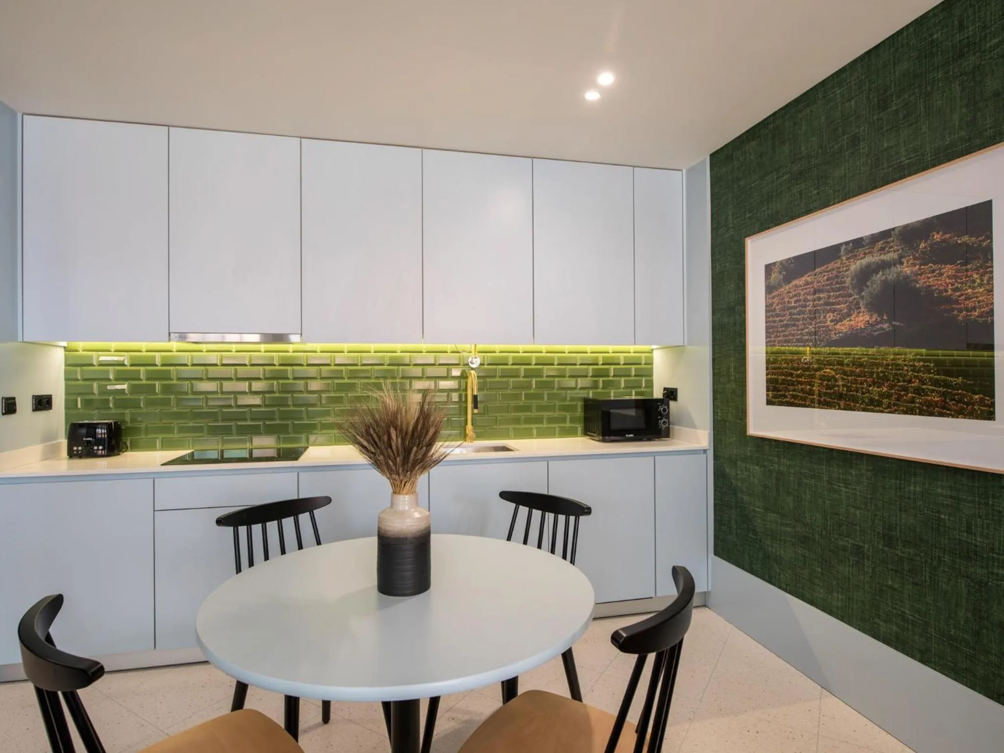 Kitchen or kitchenette in Apartamentos The Arc Carrís