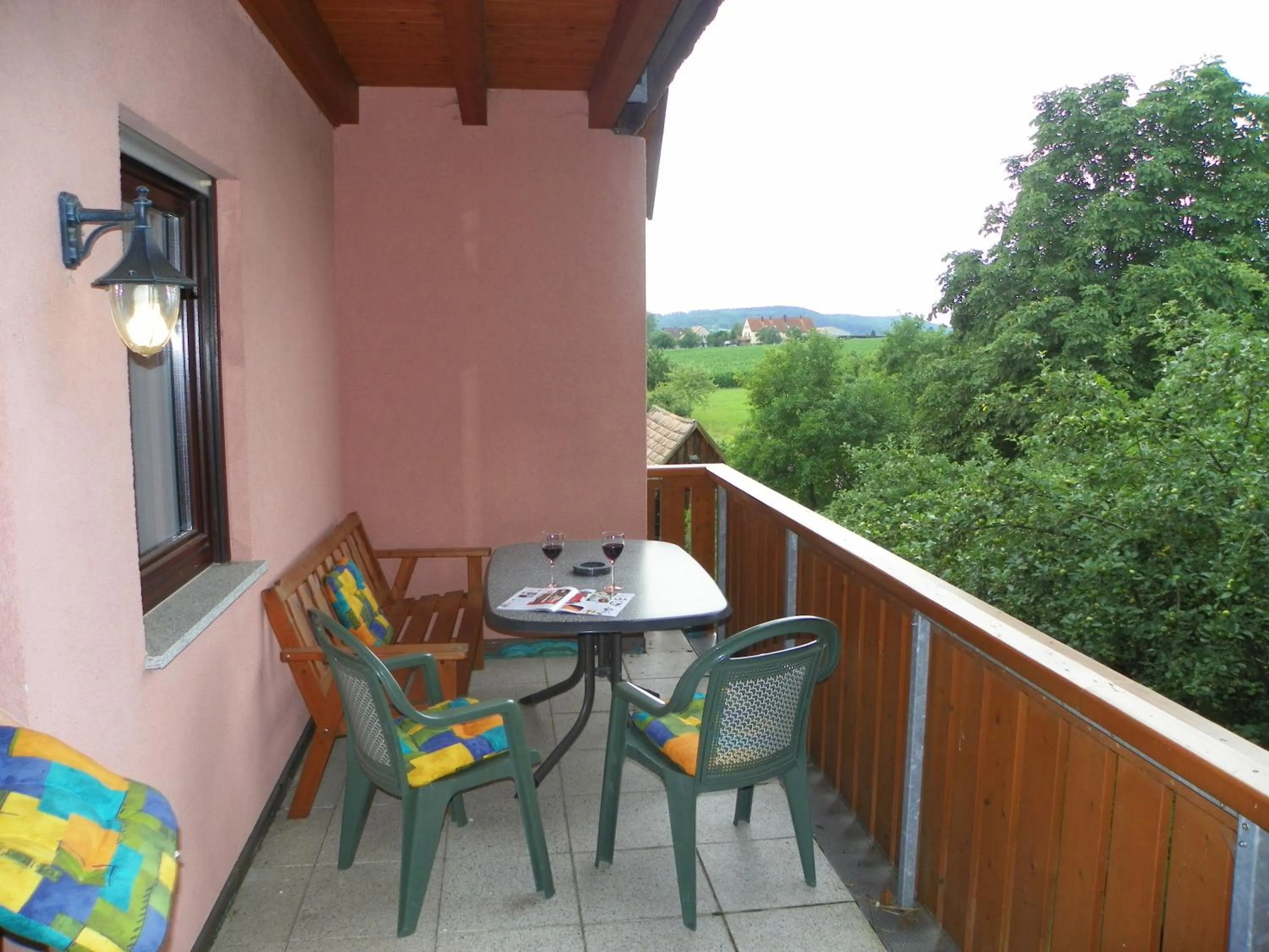 Balcony/Terrace in Landhotel Steigerwaldhaus