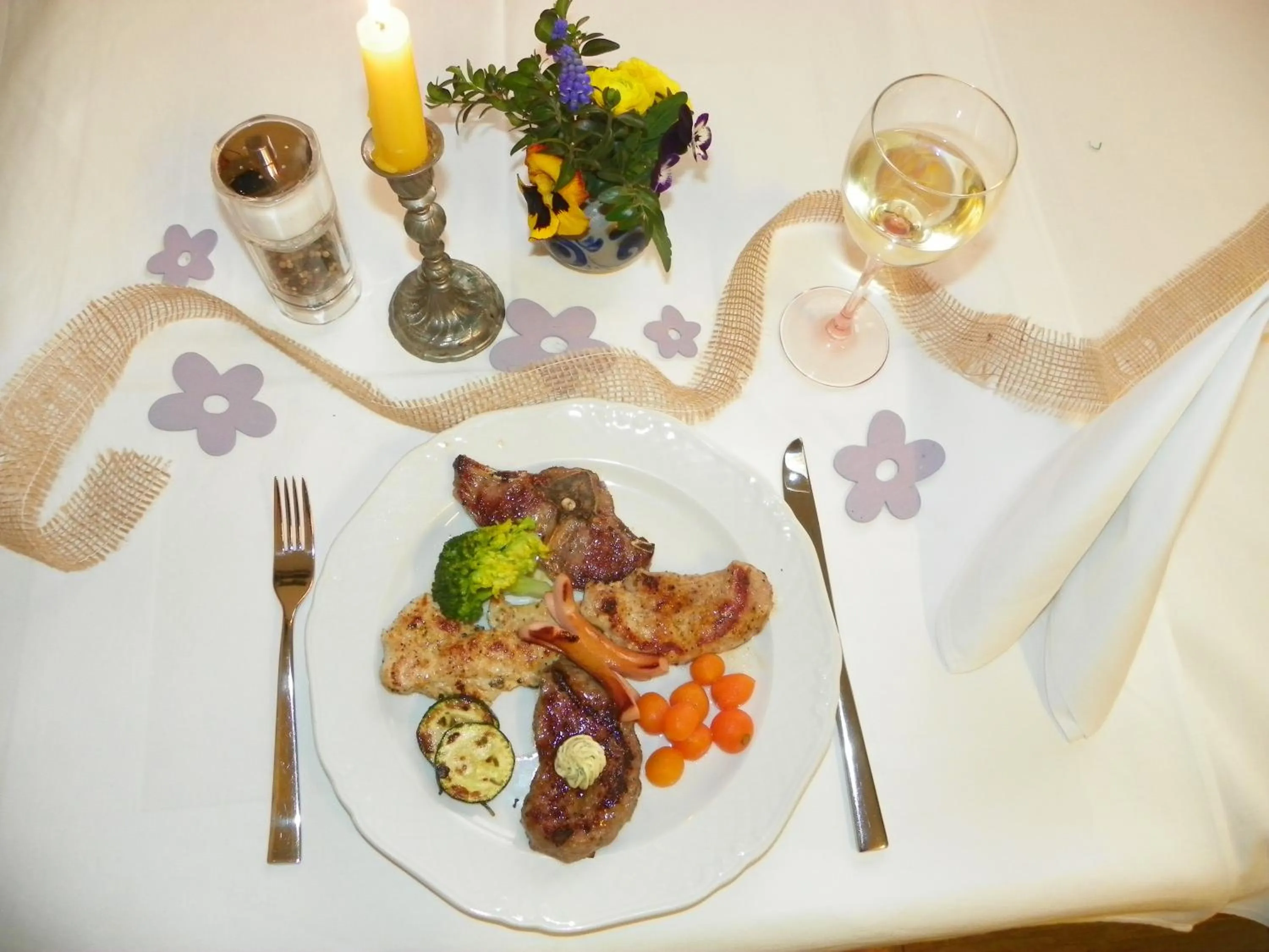 Food and drinks in Landhotel Steigerwaldhaus