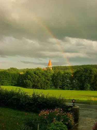 View (from property/room) in Landhotel Steigerwaldhaus
