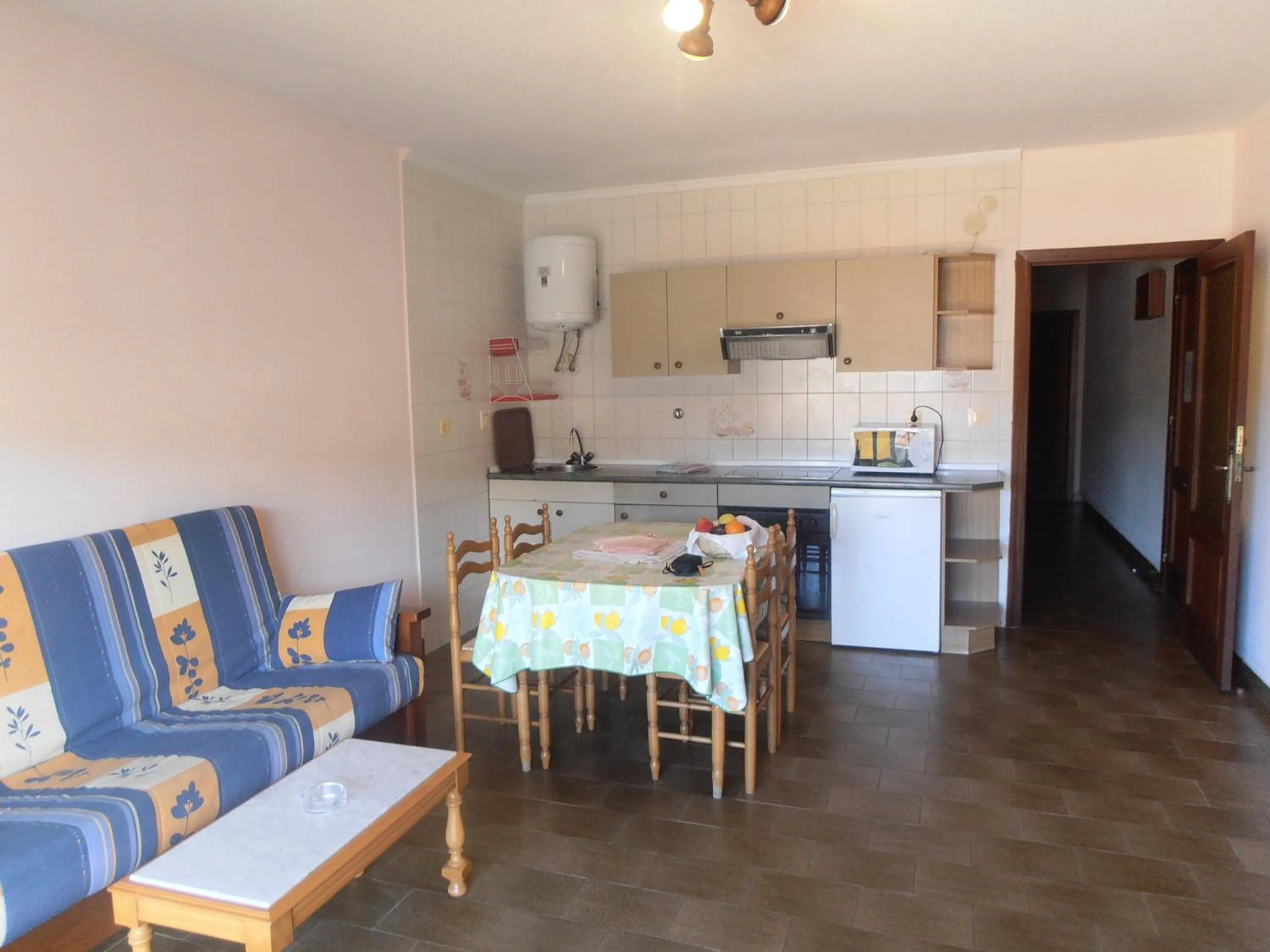 Kitchen or kitchenette in Hotel Alfar