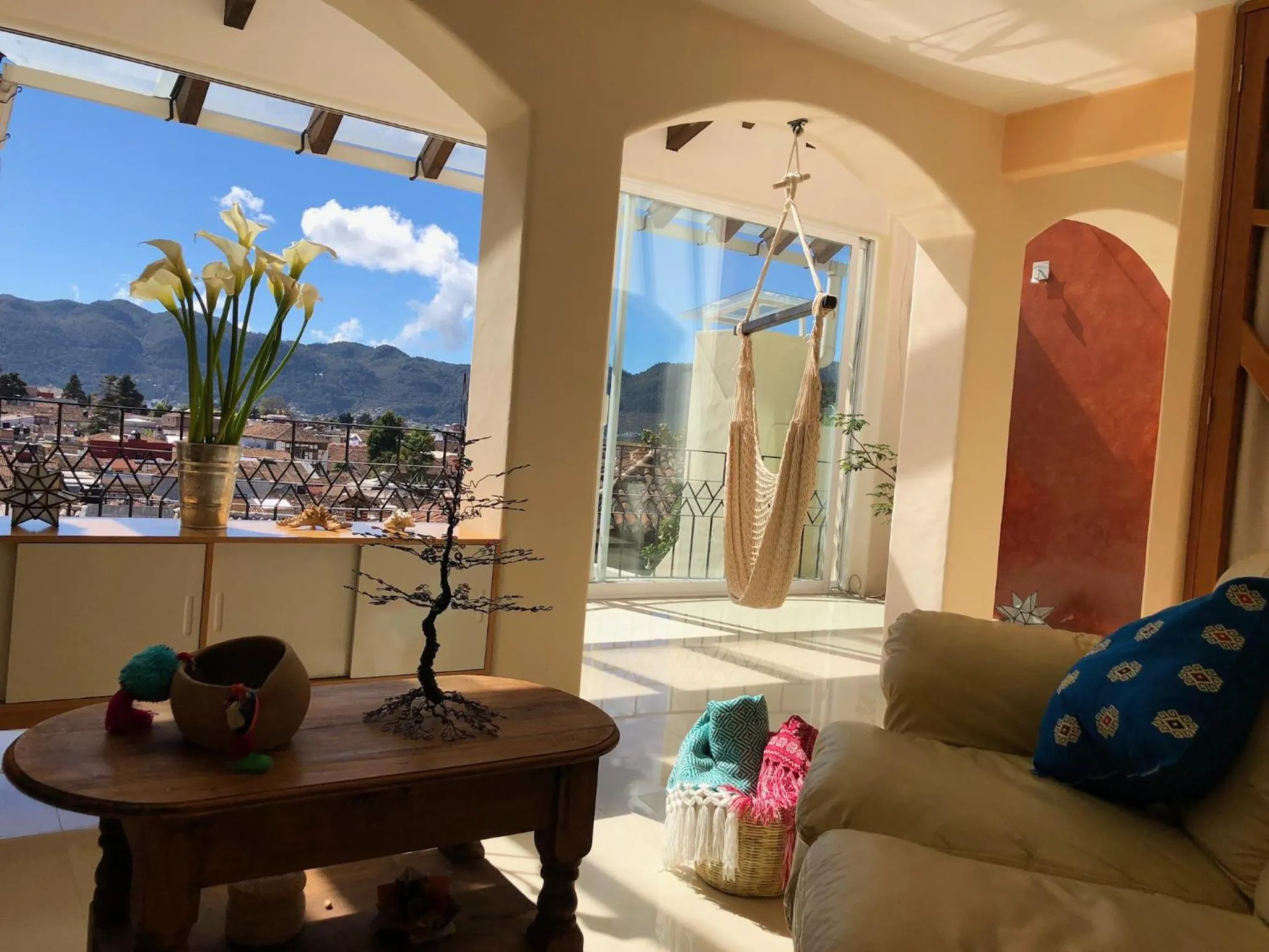 Living room in Magnolias Boutique Suites & SPA