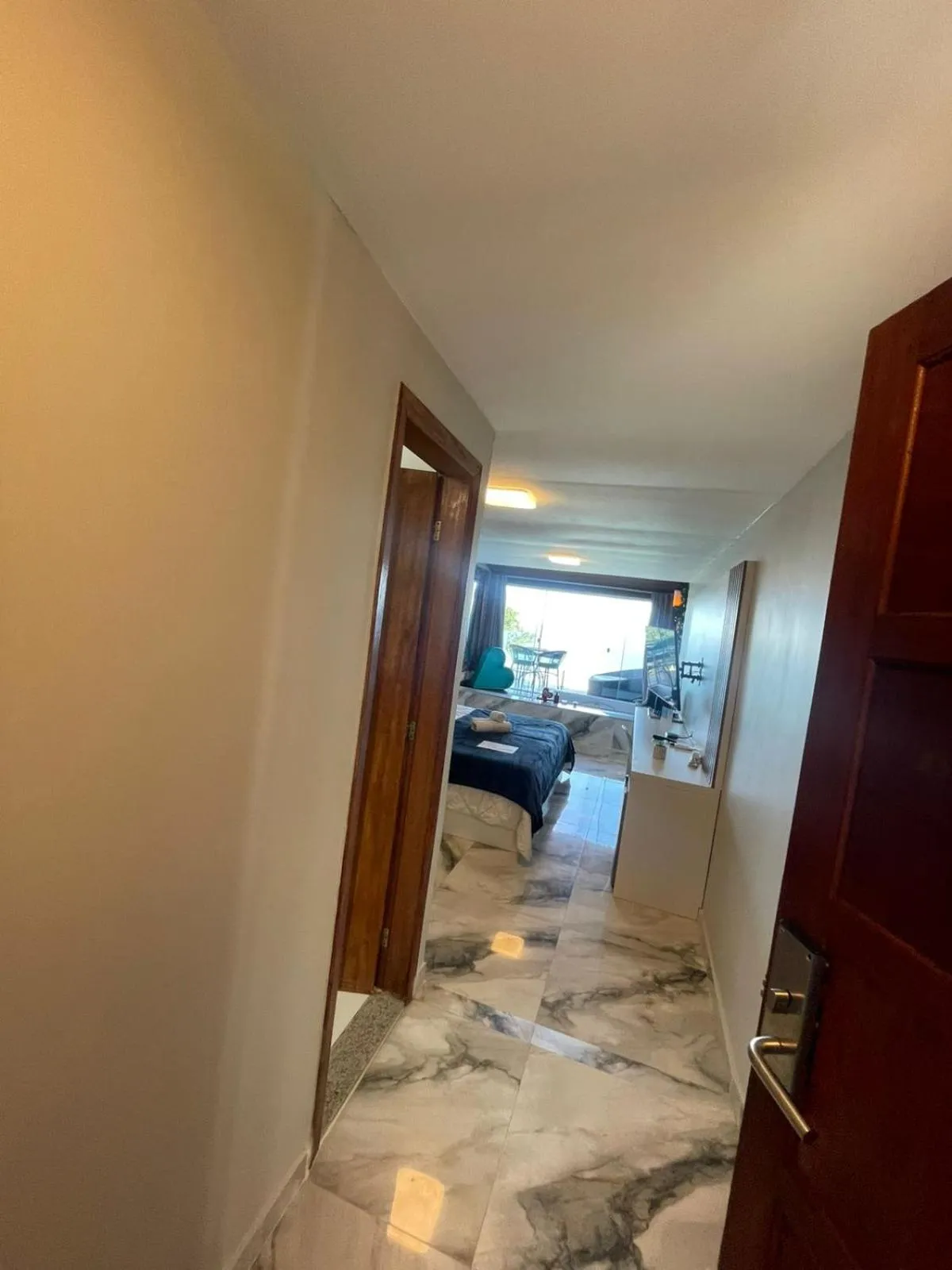 Bed in Pousada e Restaurante Vista Turquesa