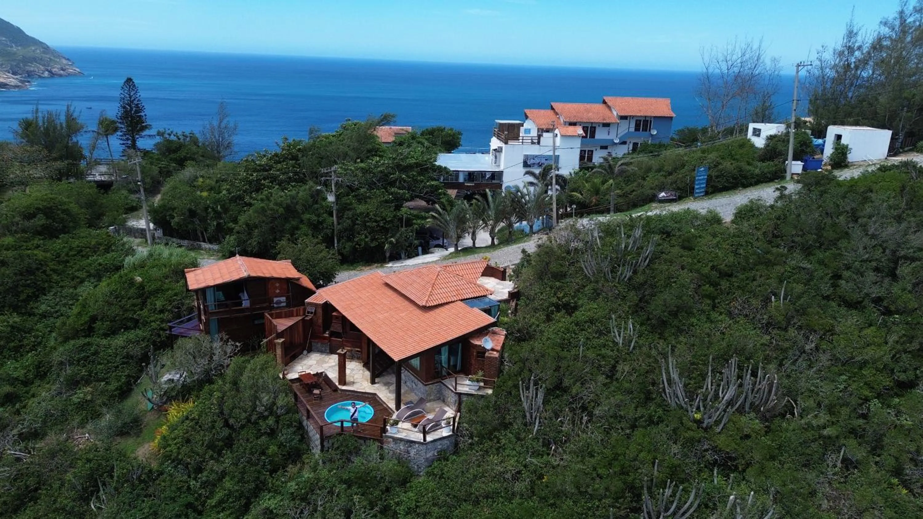 Property building in Pousada e Restaurante Vista Turquesa