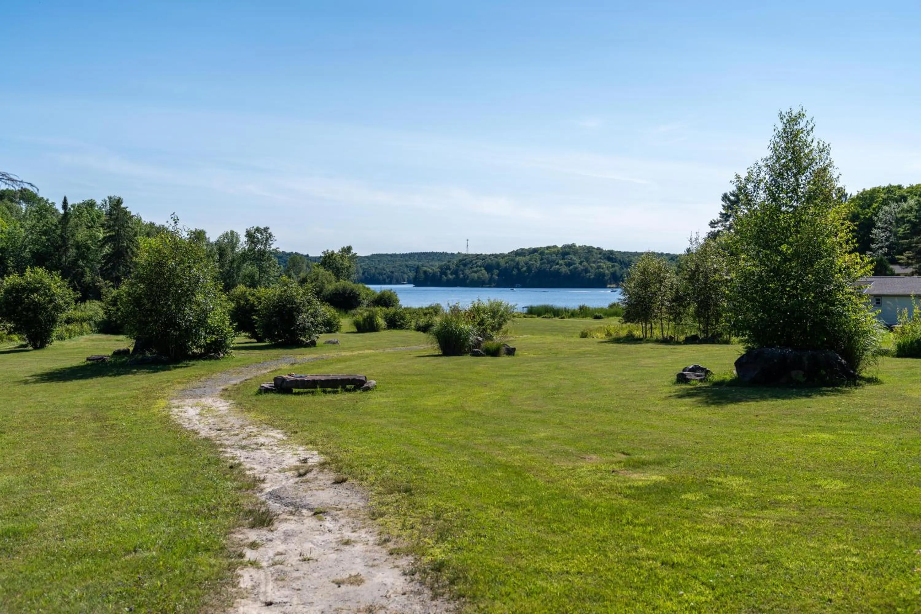Lake view in Blue Water Acres