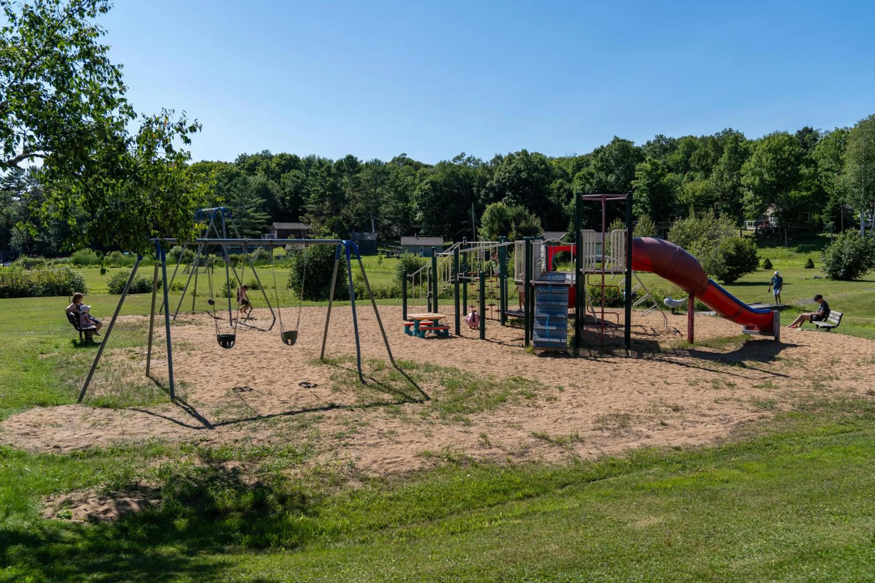 Children play ground in Blue Water Acres
