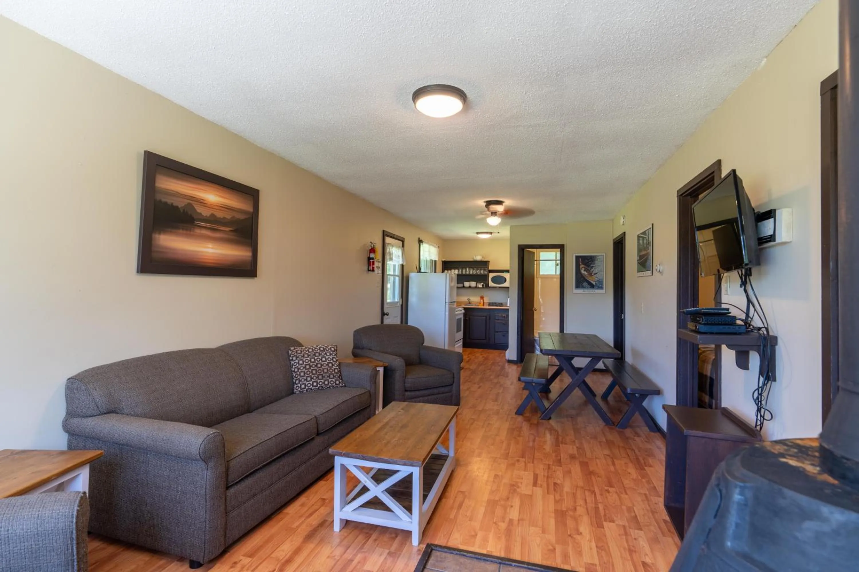 Living room in Blue Water Acres