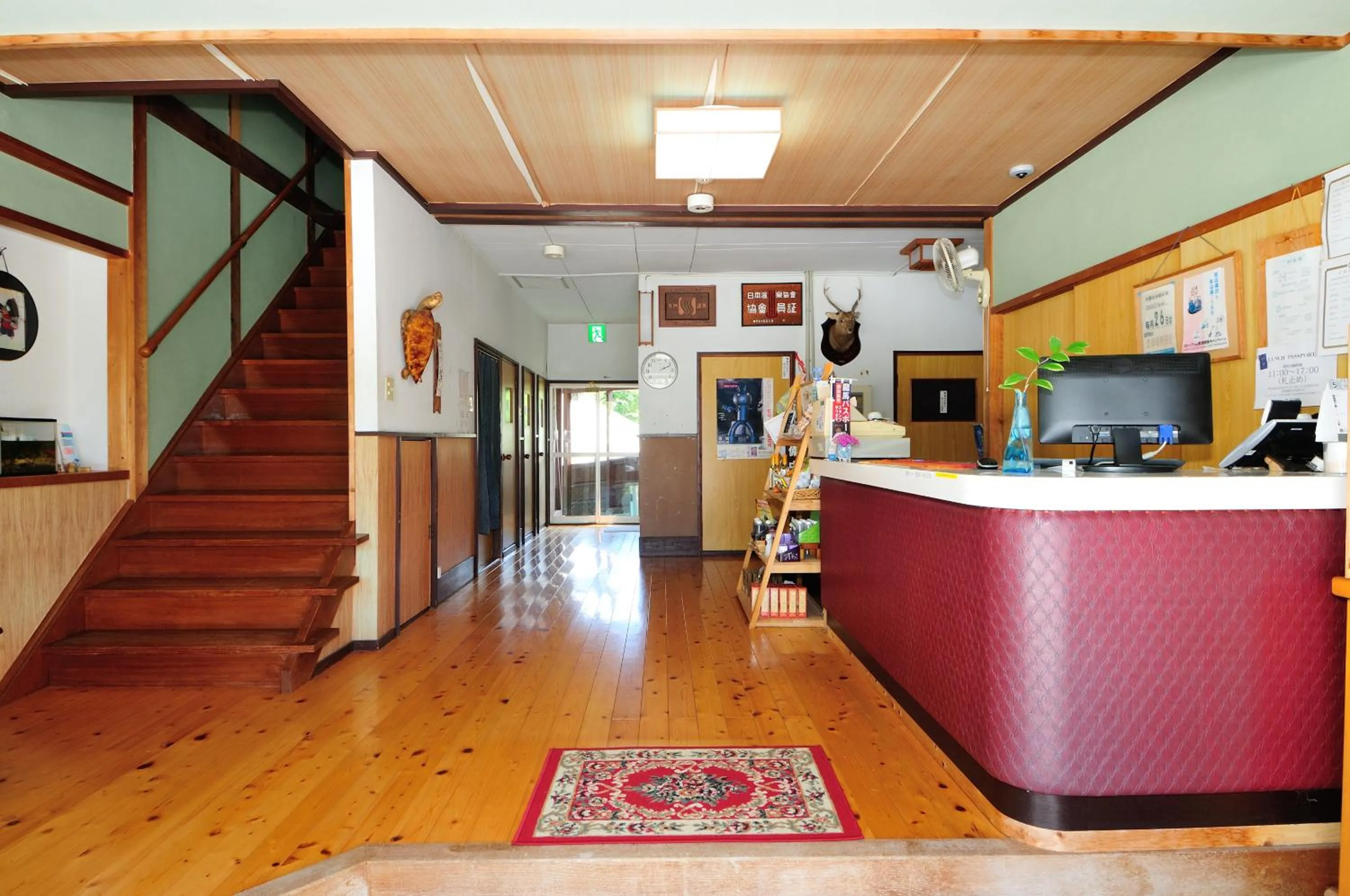 Lobby or reception in Yumeno Onsen