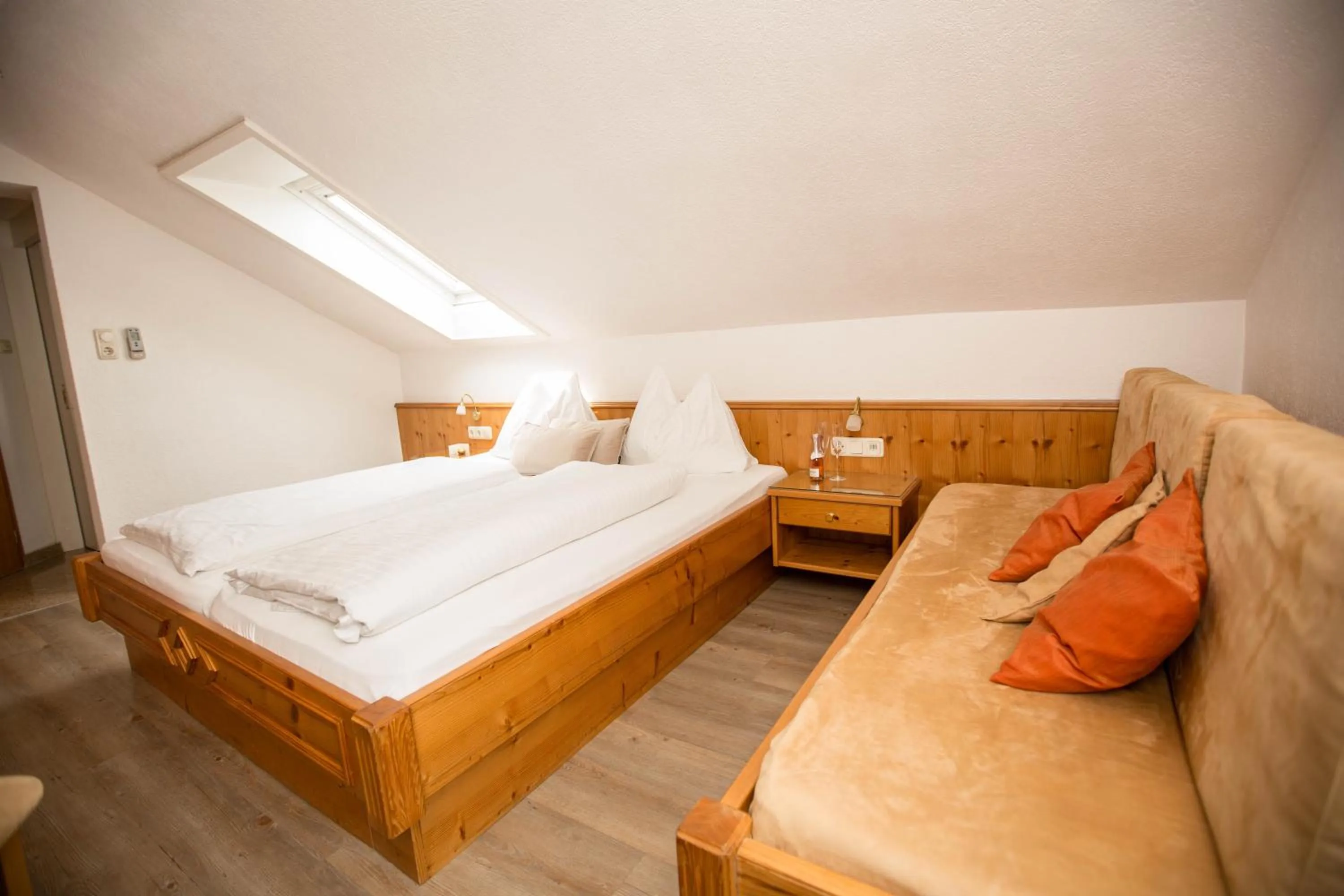 Bed in Pension Knoll