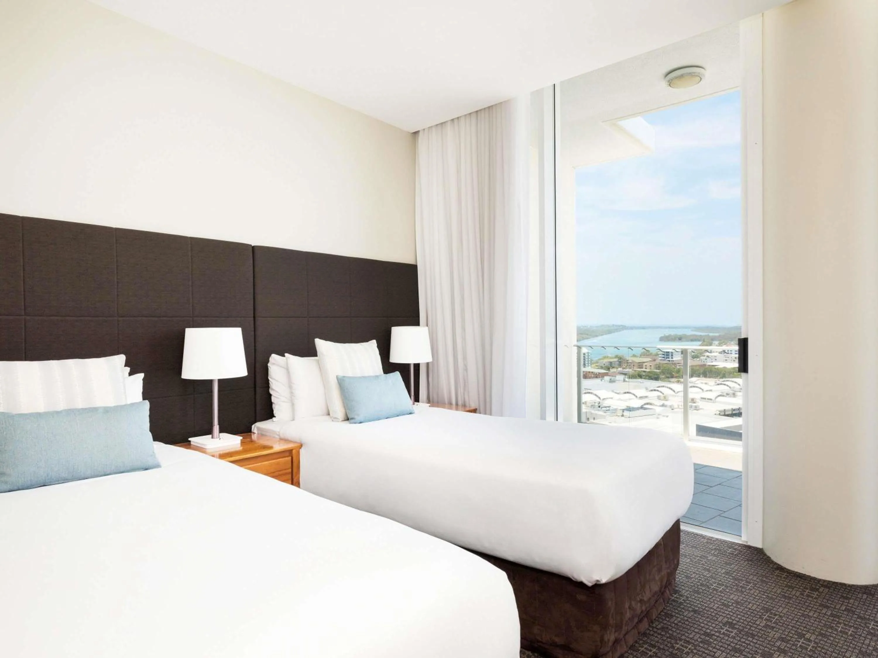 Bedroom, Bed in Mantra Twin Towns