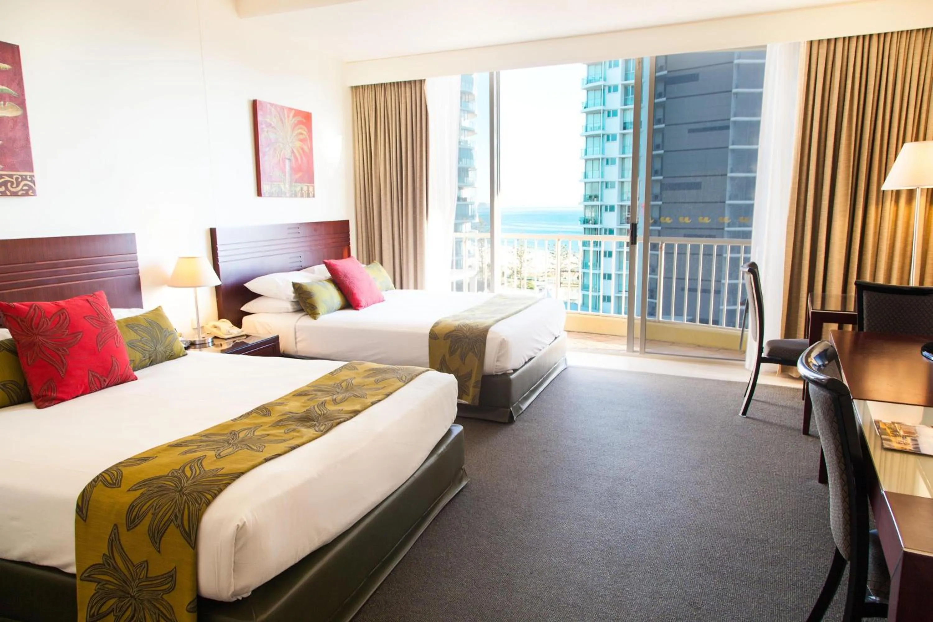 Balcony/Terrace, Bed in Mantra Twin Towns