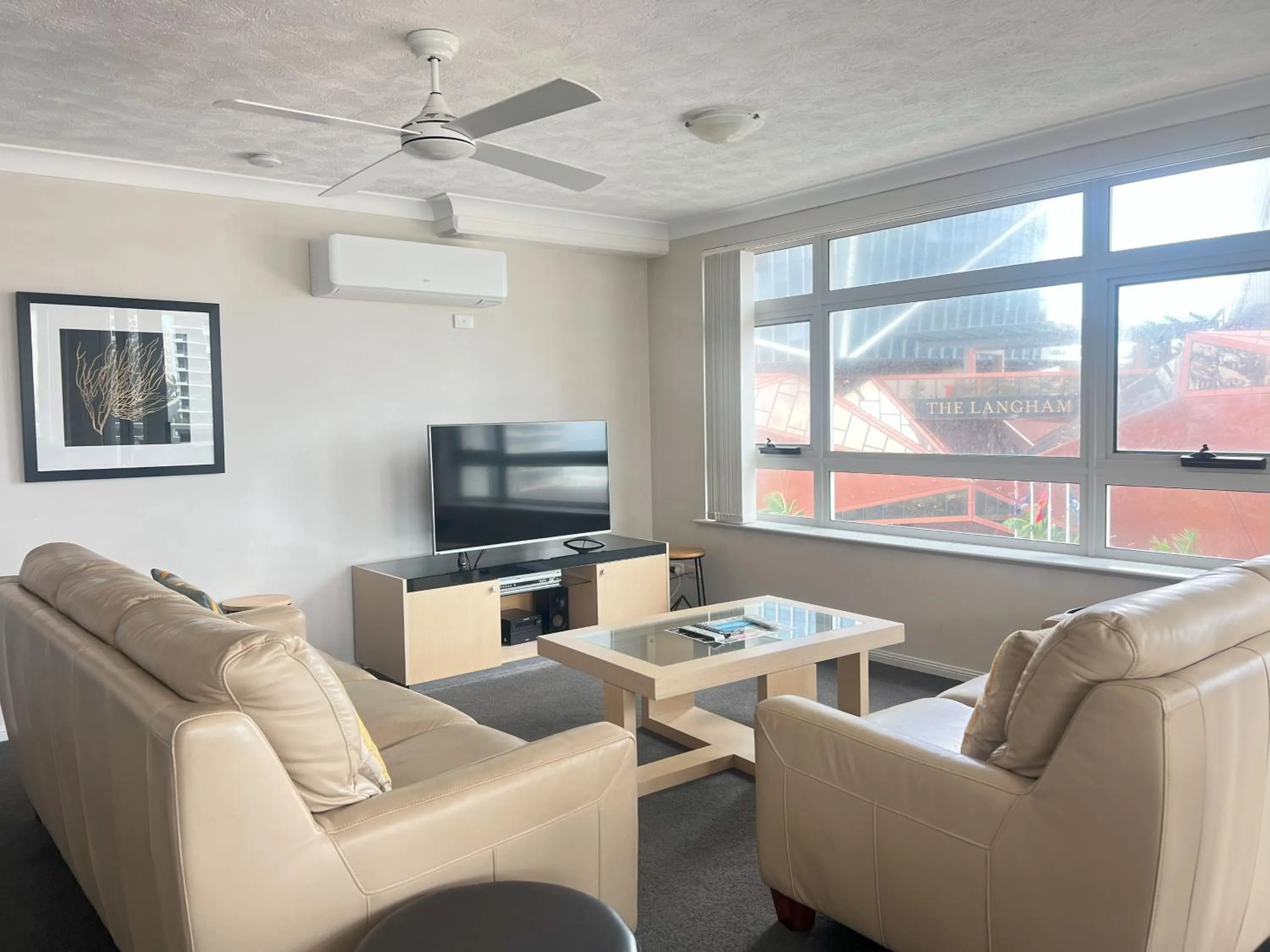 Living room in Wharf Boutique Apartments