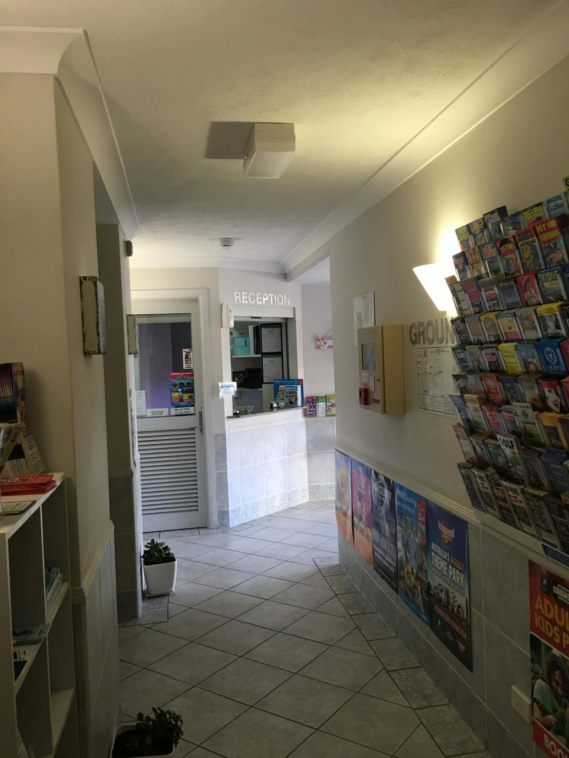 Library in Wharf Boutique Apartments