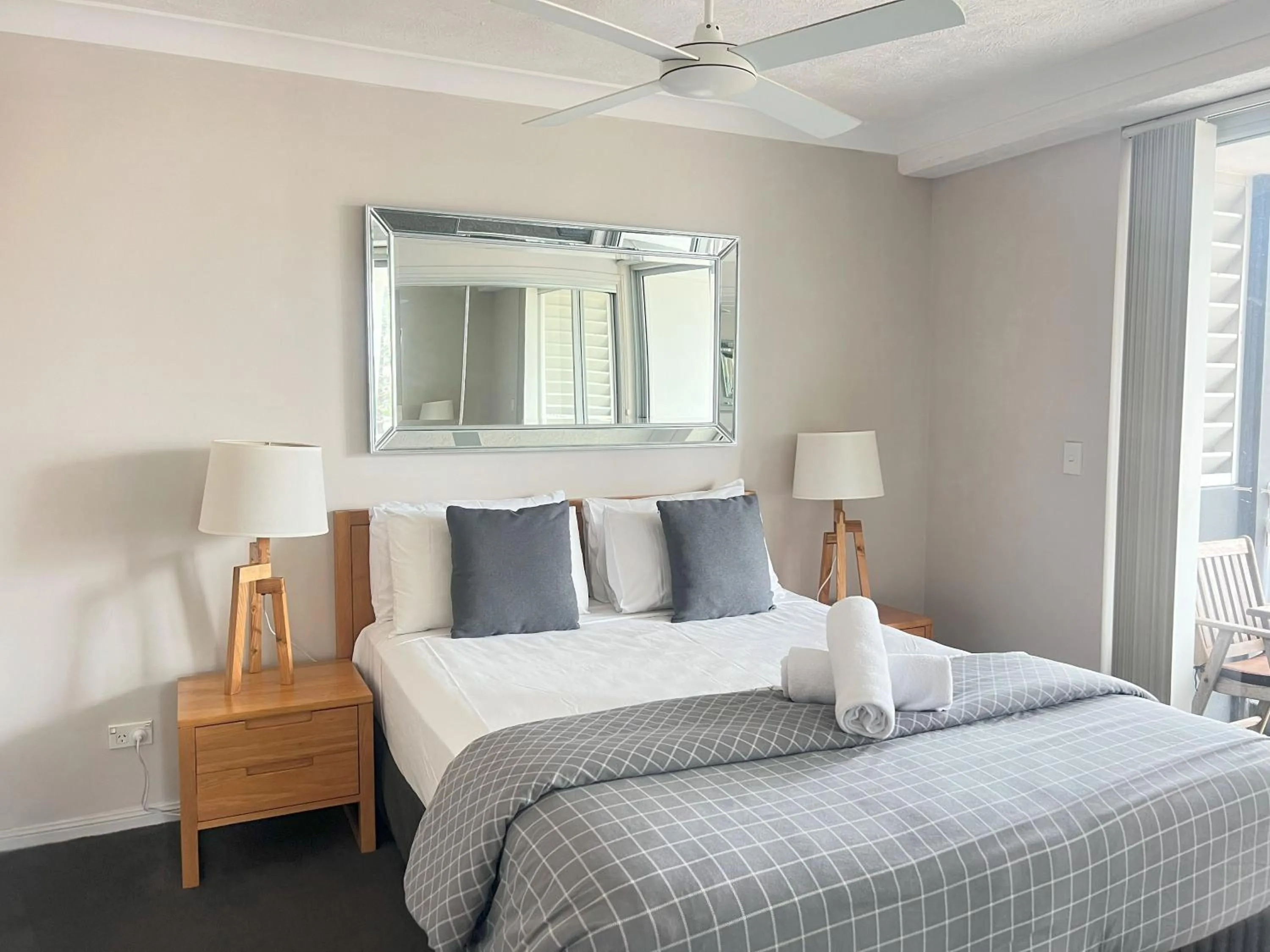 Bedroom, Bed in Wharf Boutique Apartments